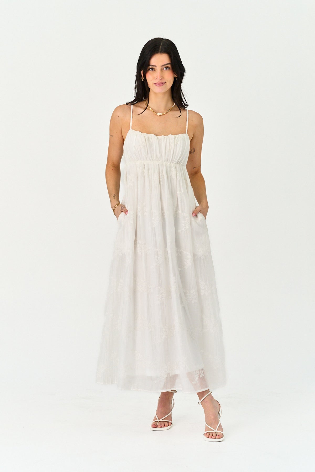 grey bandit white dress Magnolia Womens dresses