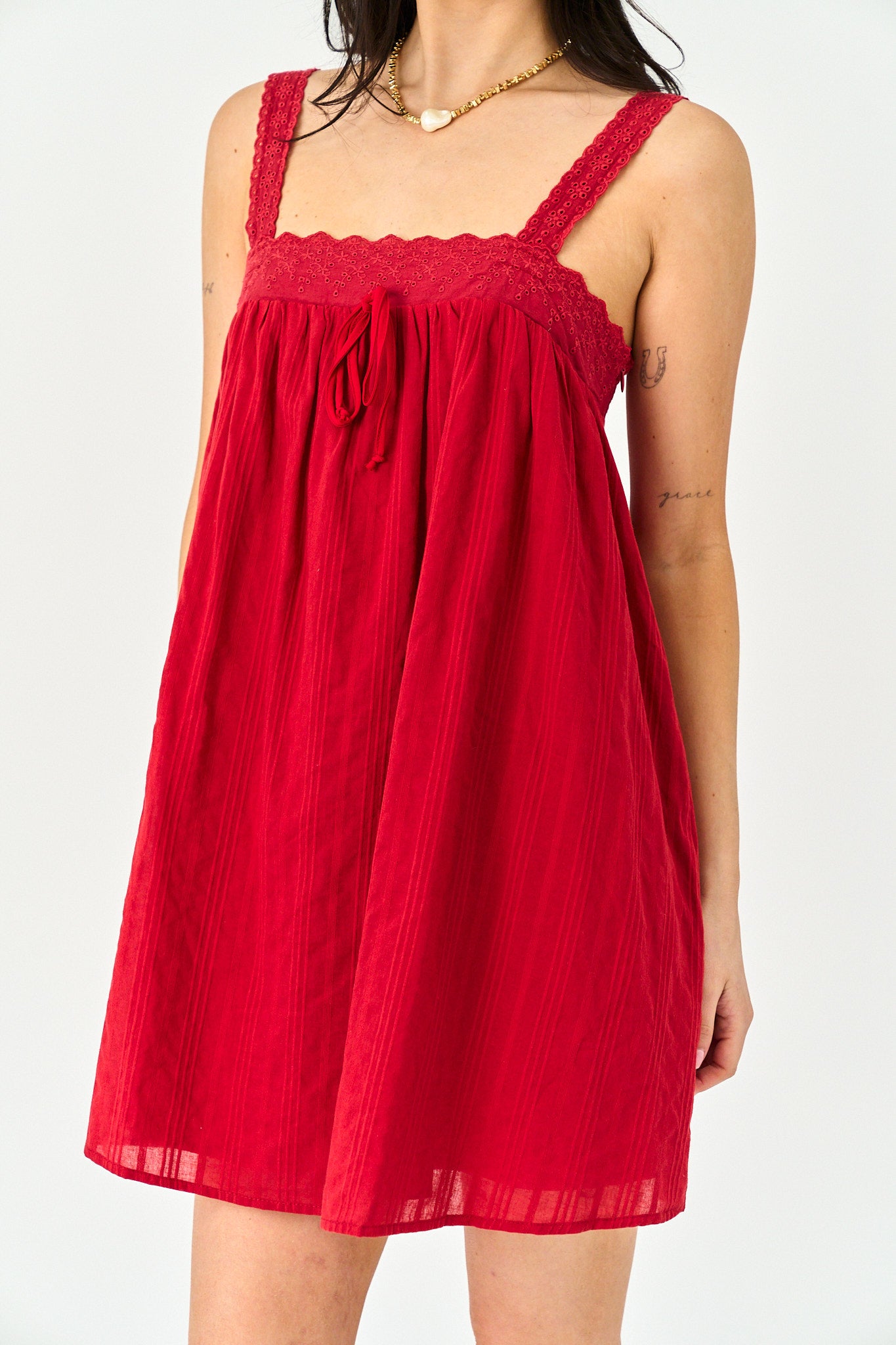 Summer Romance Dress in Red