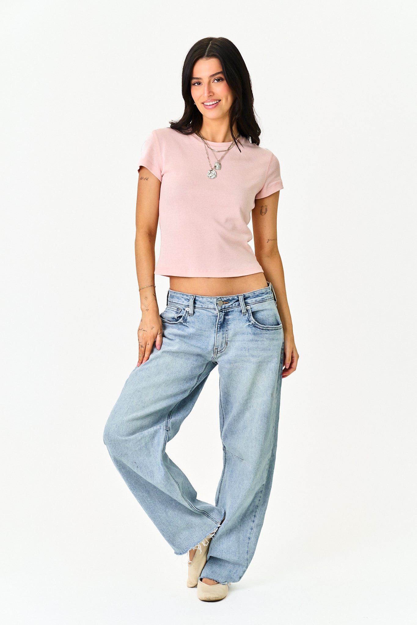 Capri Top in Pink