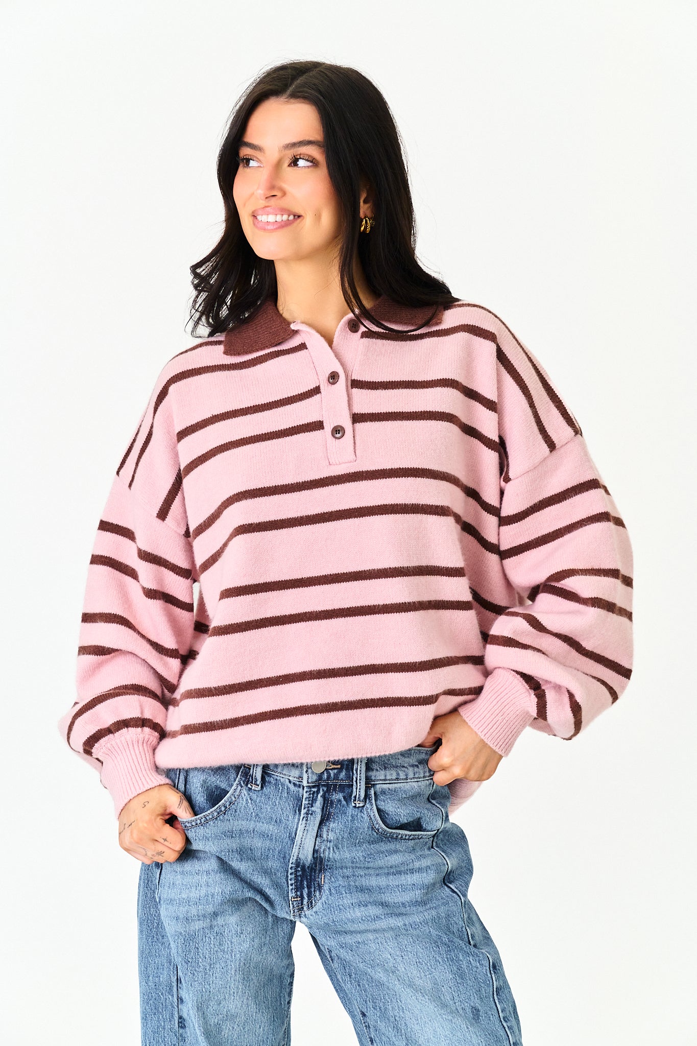 Levi Sweater in Pink