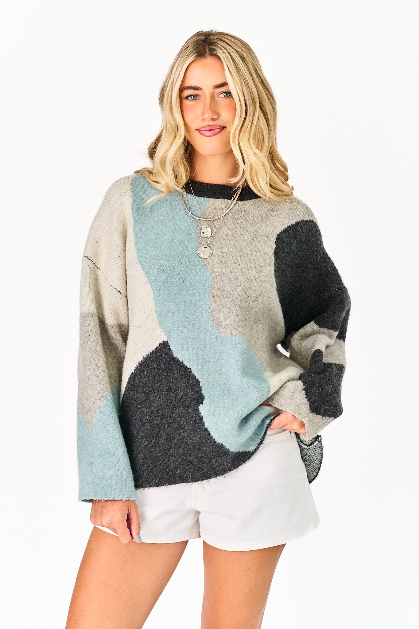 Betsy Sweater in Blue