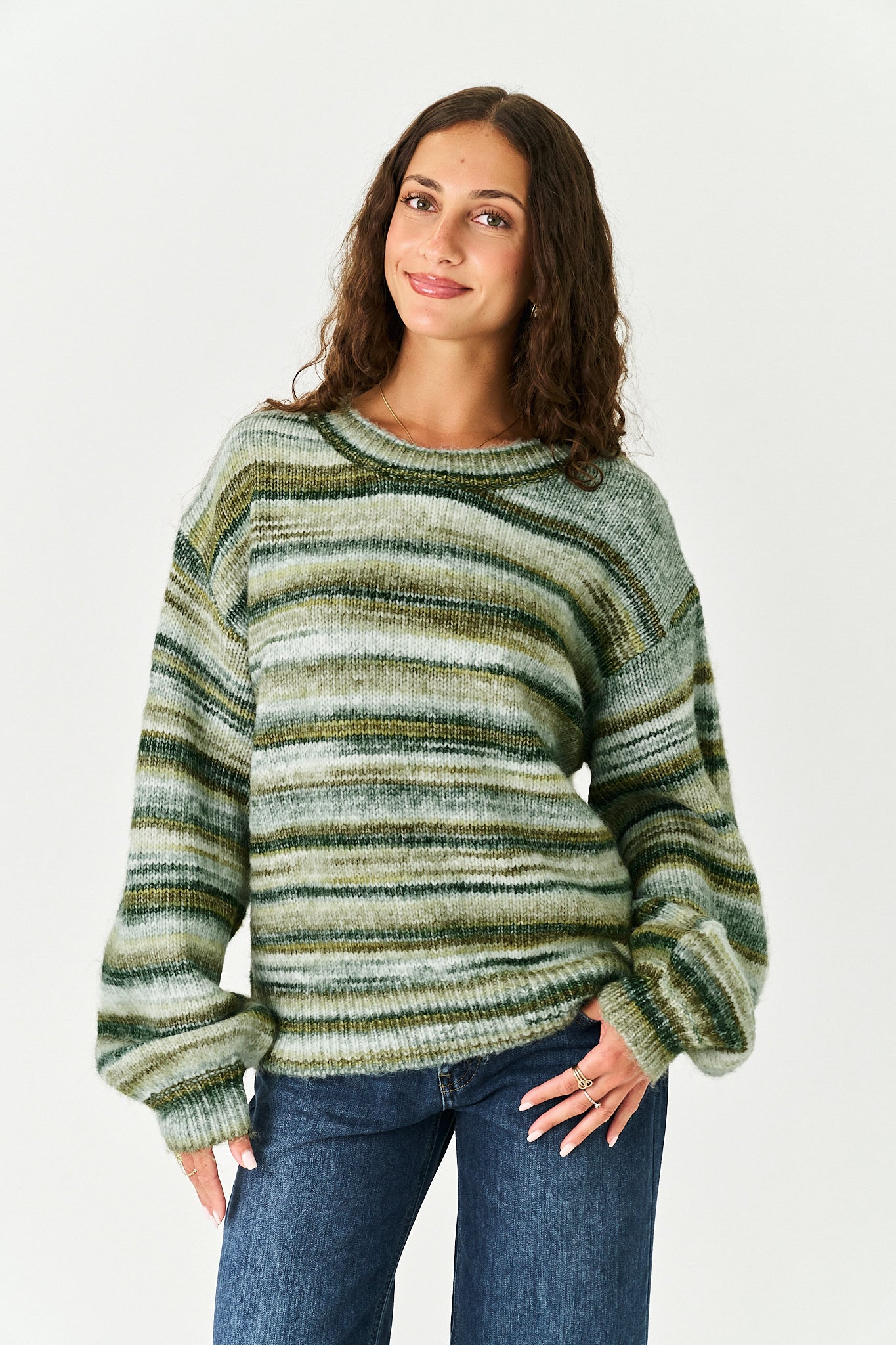 In My Dreams Sweater in Green