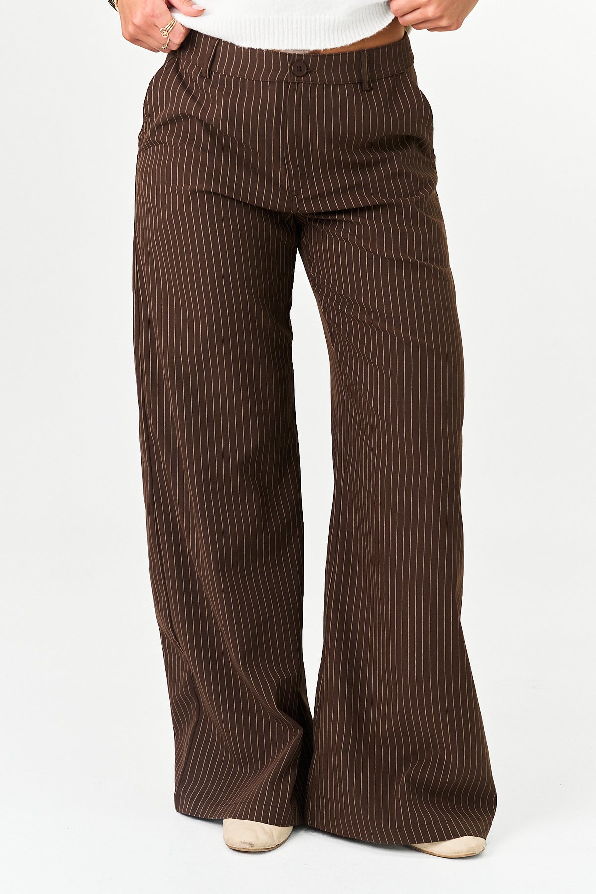 City Girl Trousers in Brown