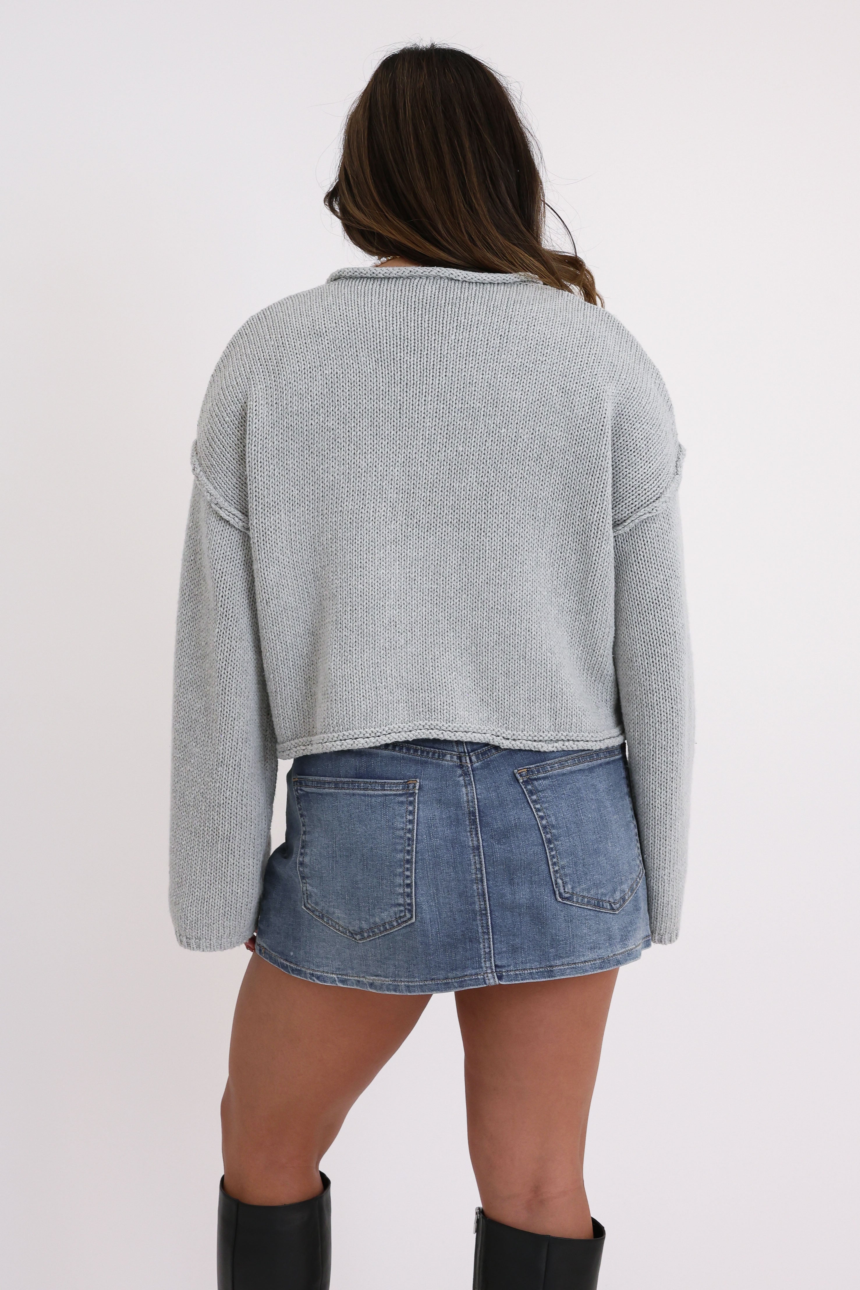 Ginny Cardigan in Grey