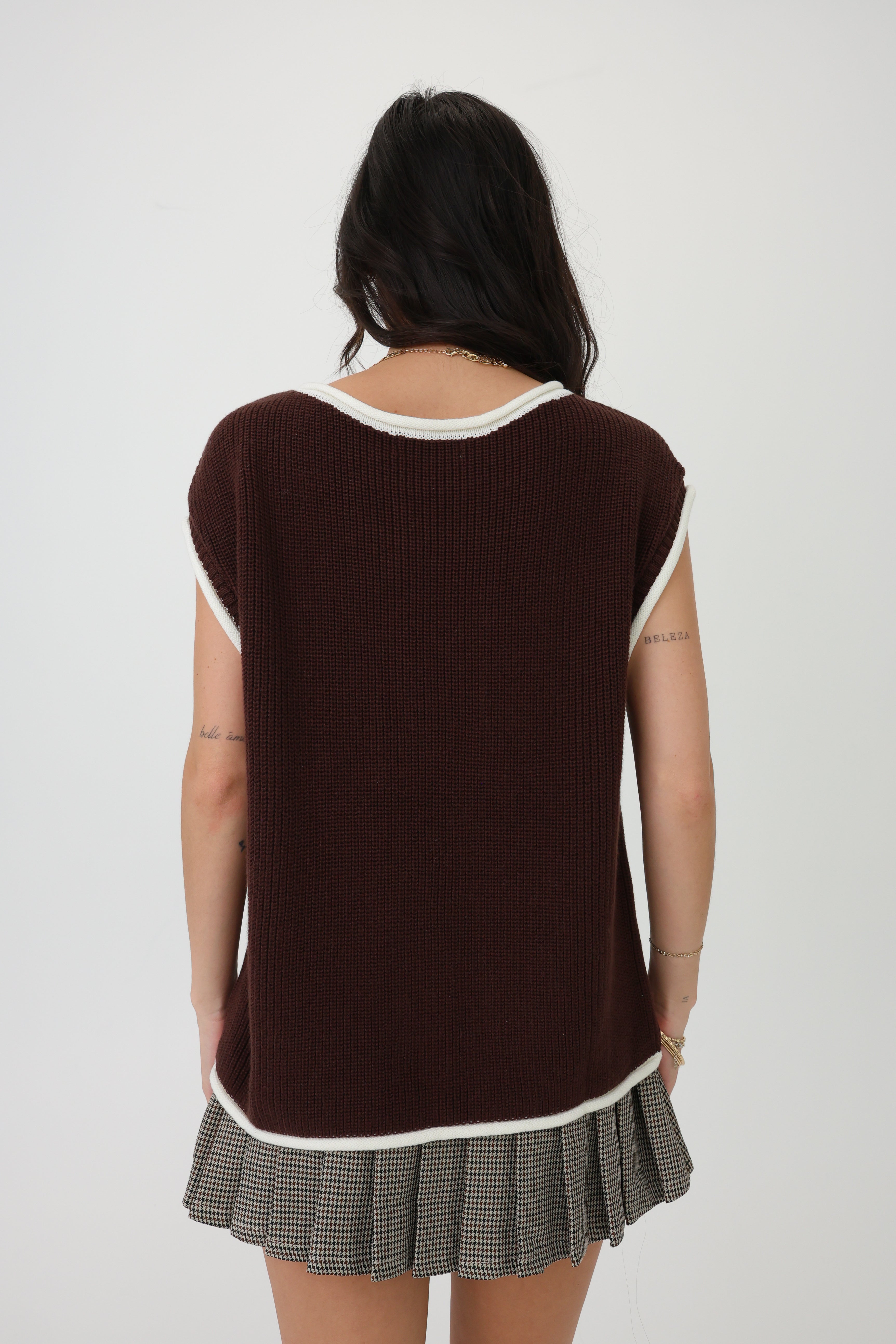 Jessie Top in Brown
