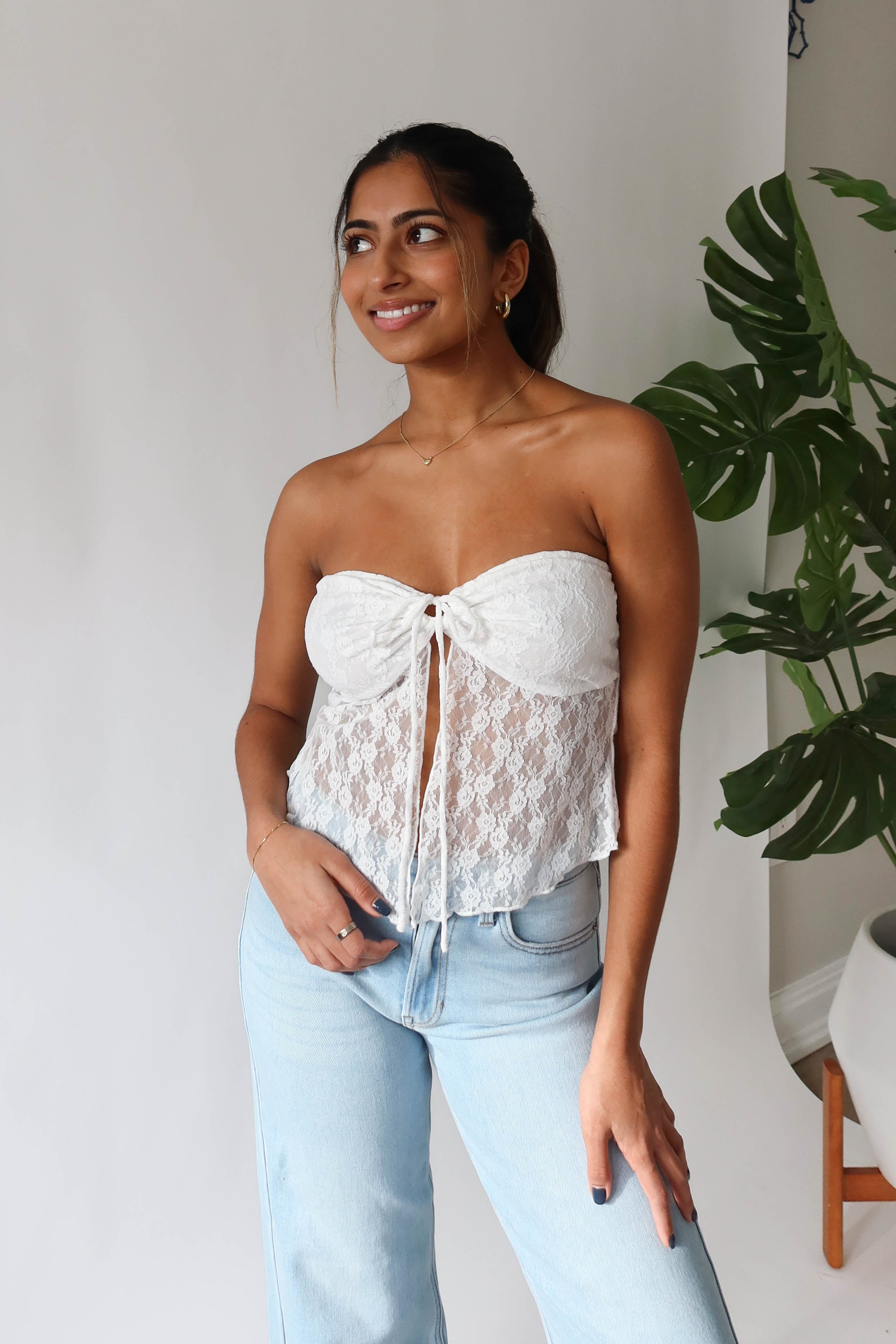 Heartbreaker Top in White