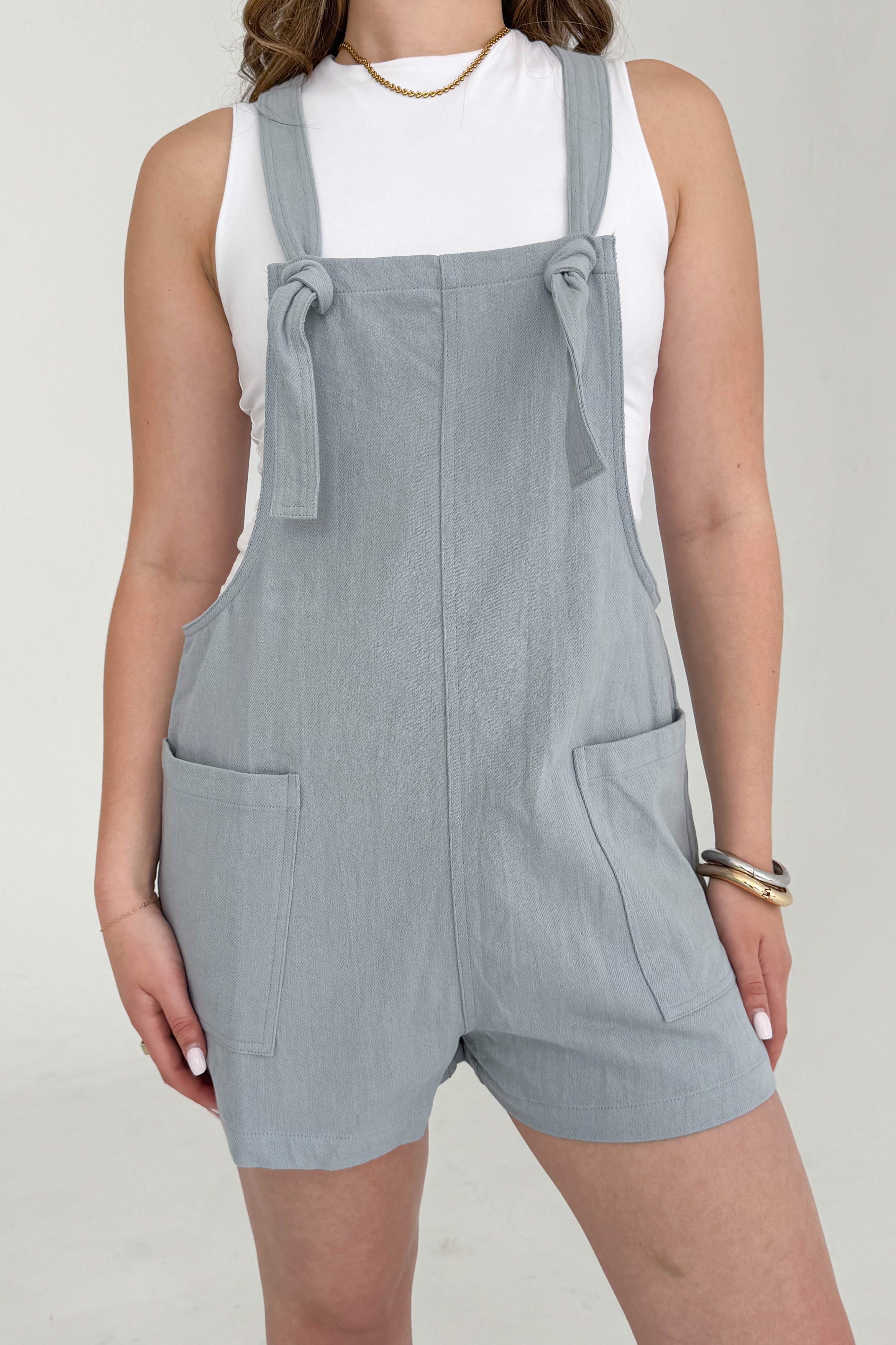 Bianca Overalls in Blue