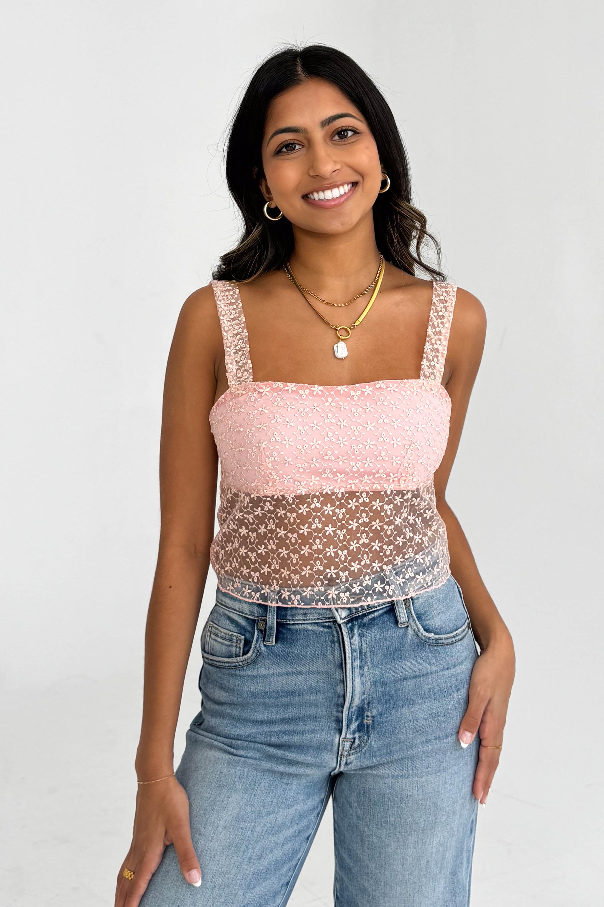 Adagio Top in Blush