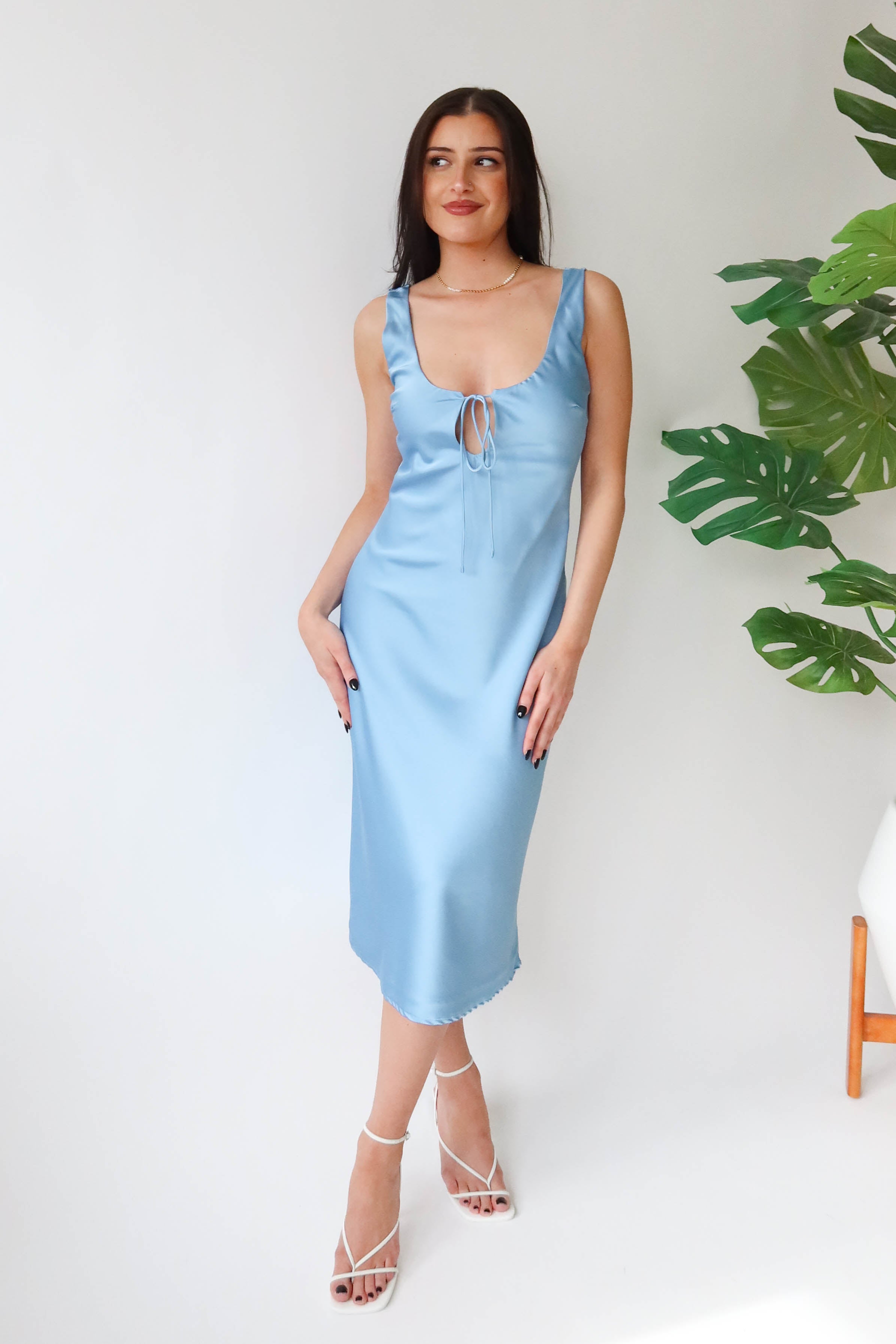 Mary Kate Dress in Blue