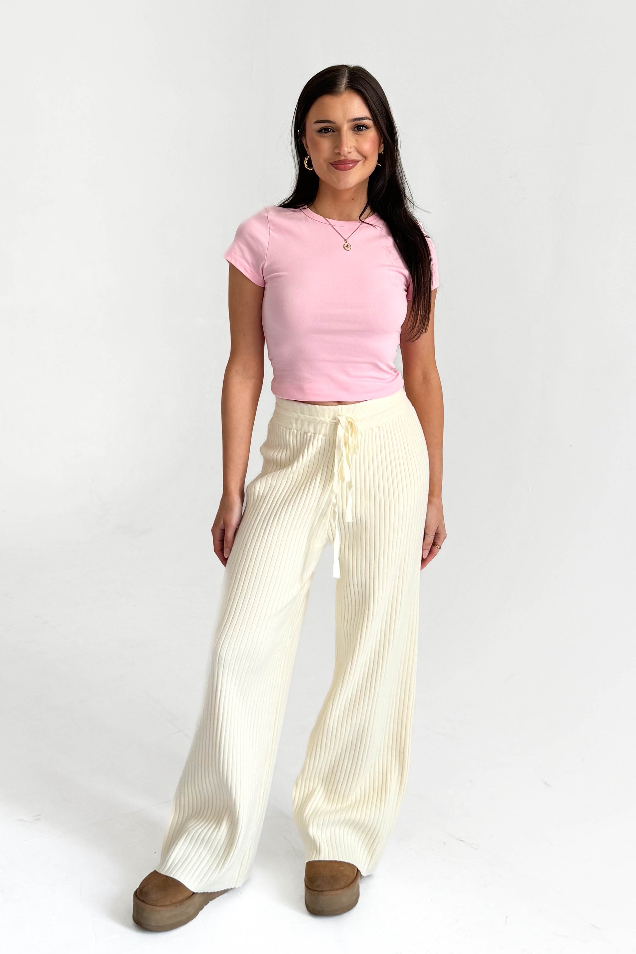 Knit Fitted Pants – Endless Rose