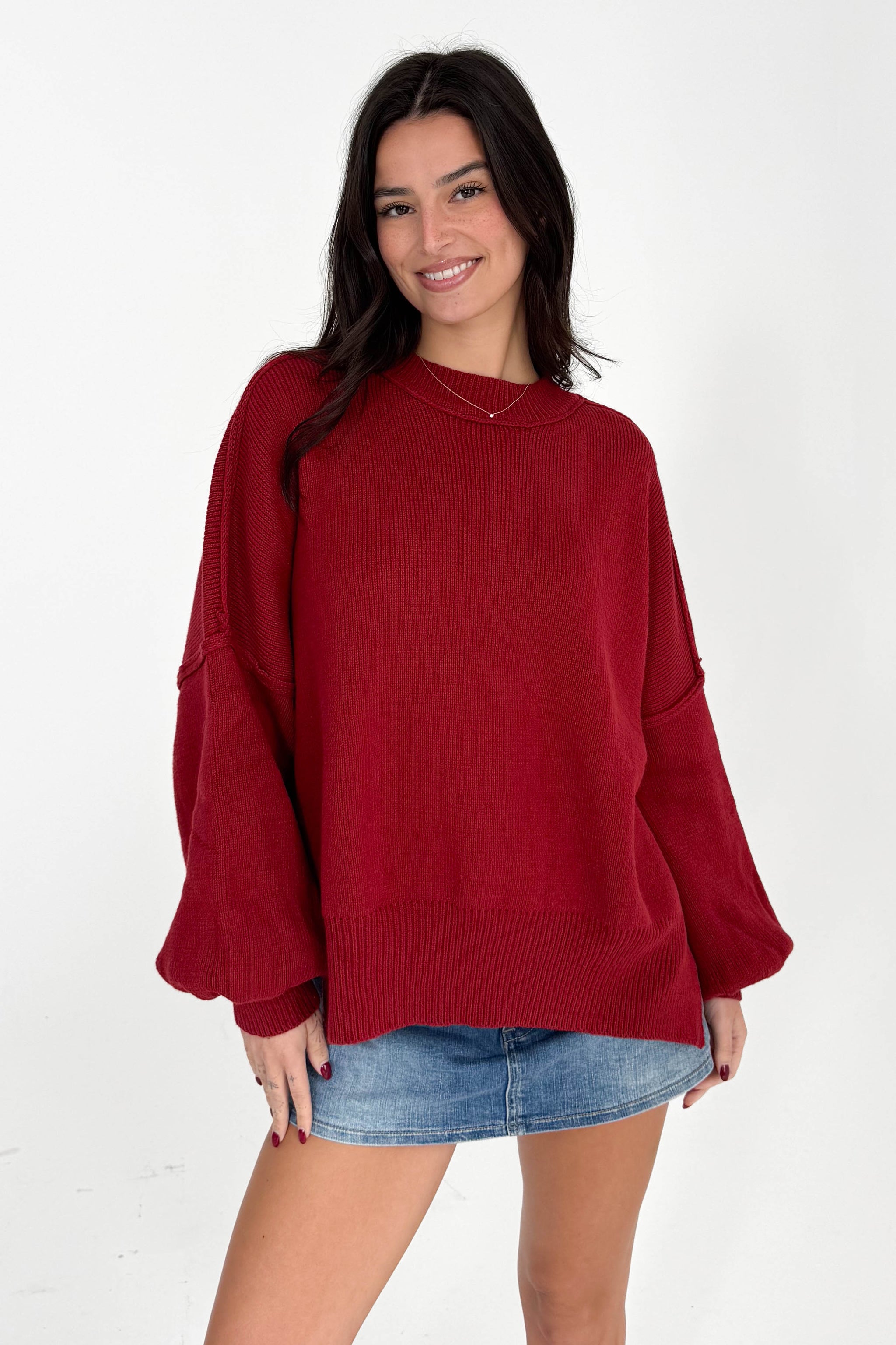 MARTHA RIBBED SWEATER OFF WHITE