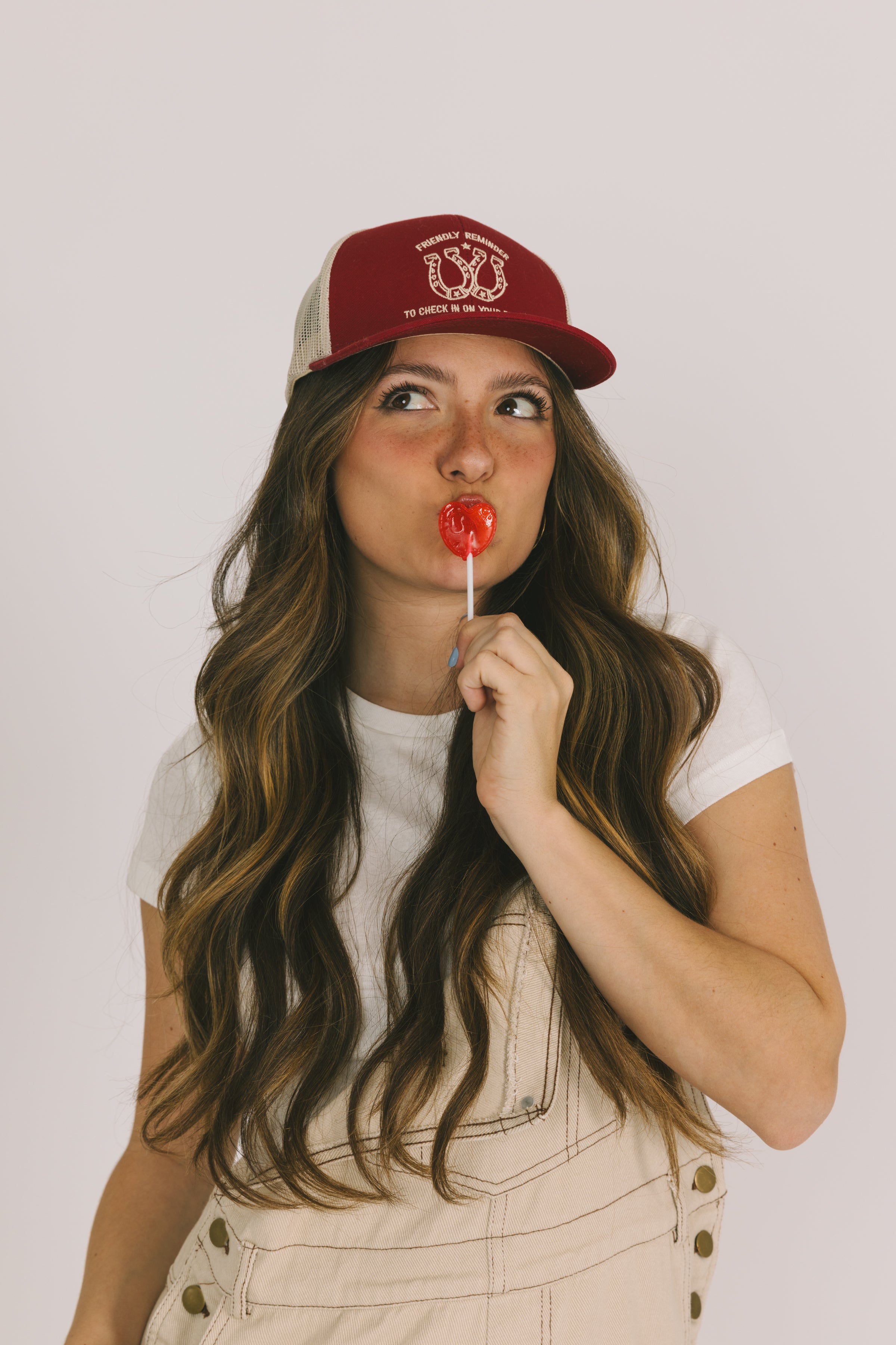 Mental Health Awareness Red Trucker Hat