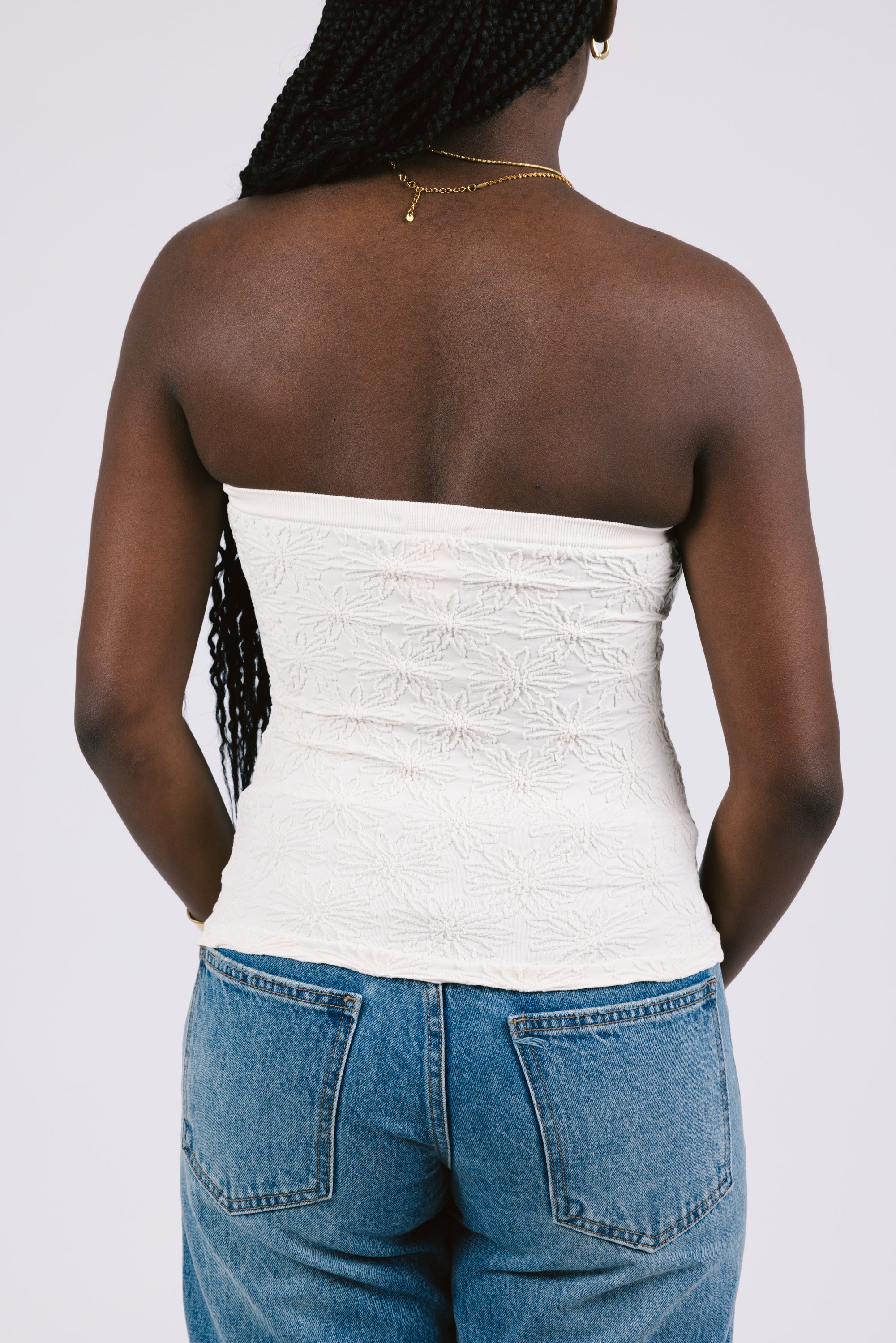 Sally Top in Ivory