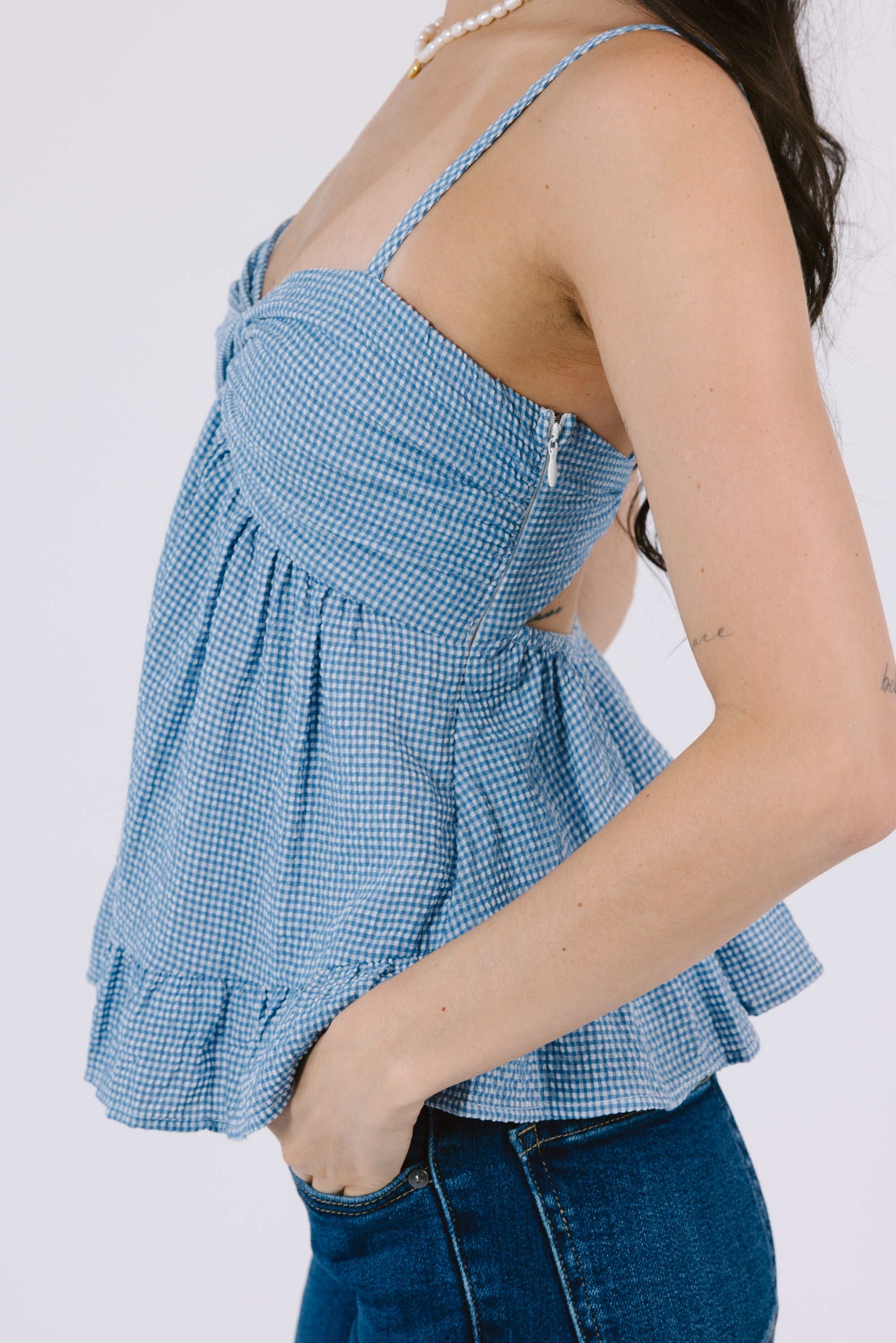 Kaia Top in Blue
