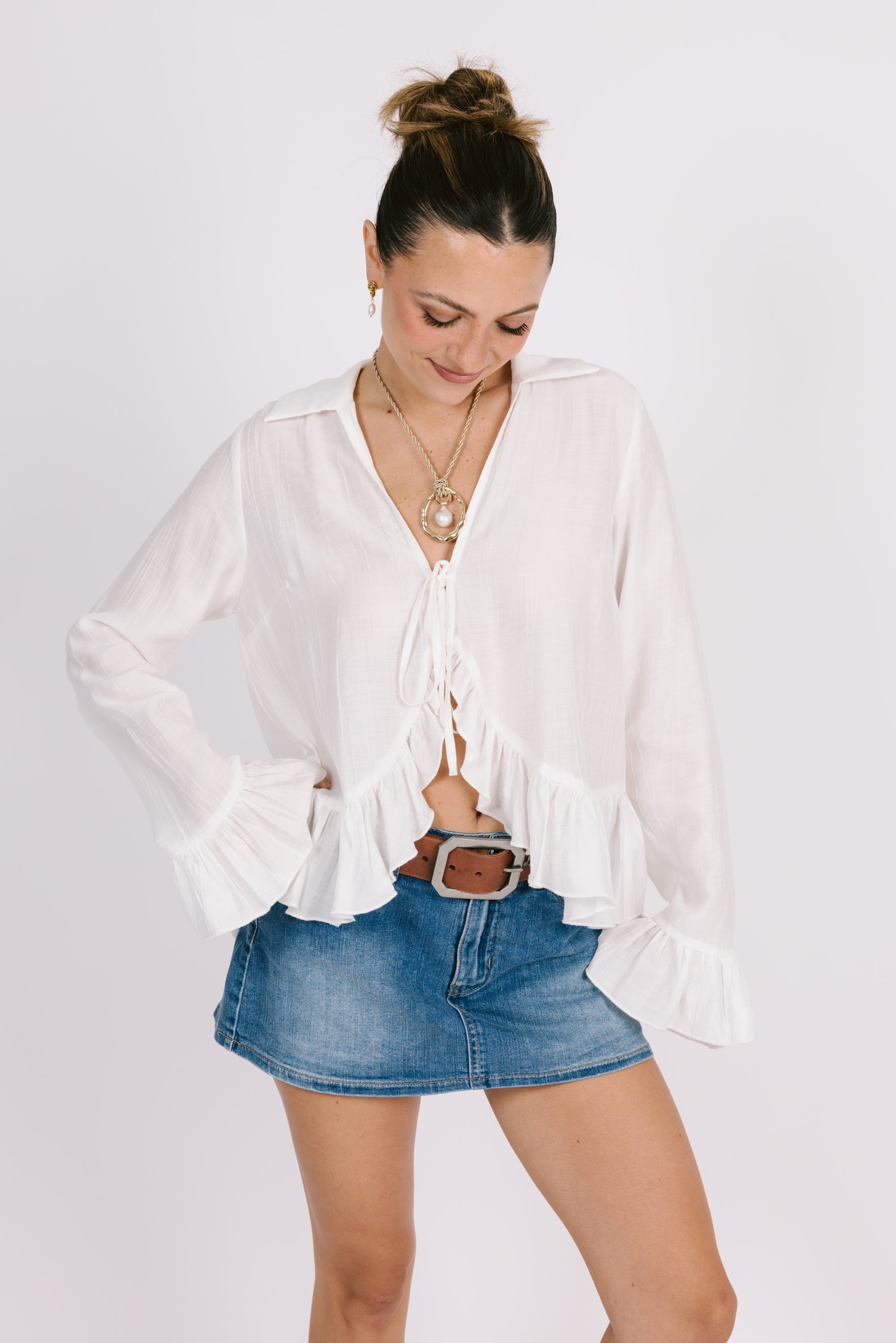 Bali Top in White