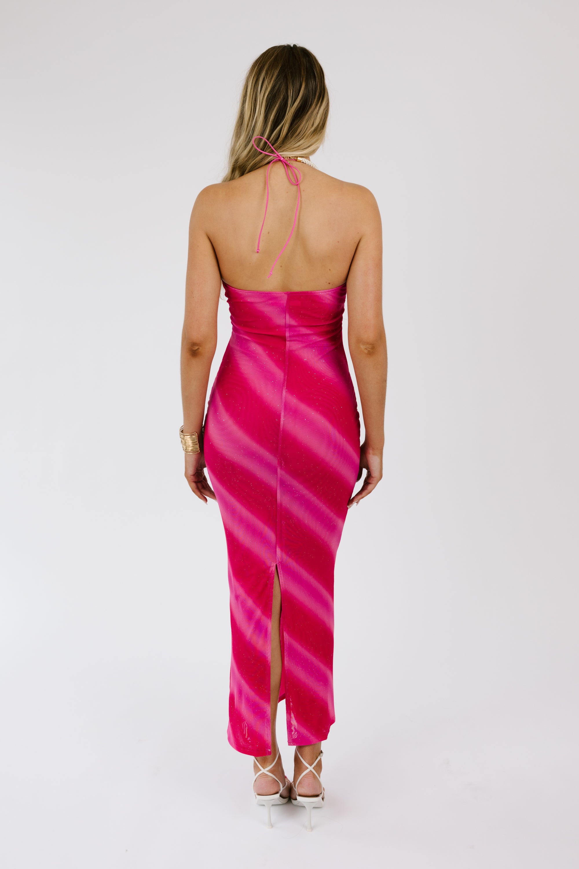 Cleo Dress in Pink
