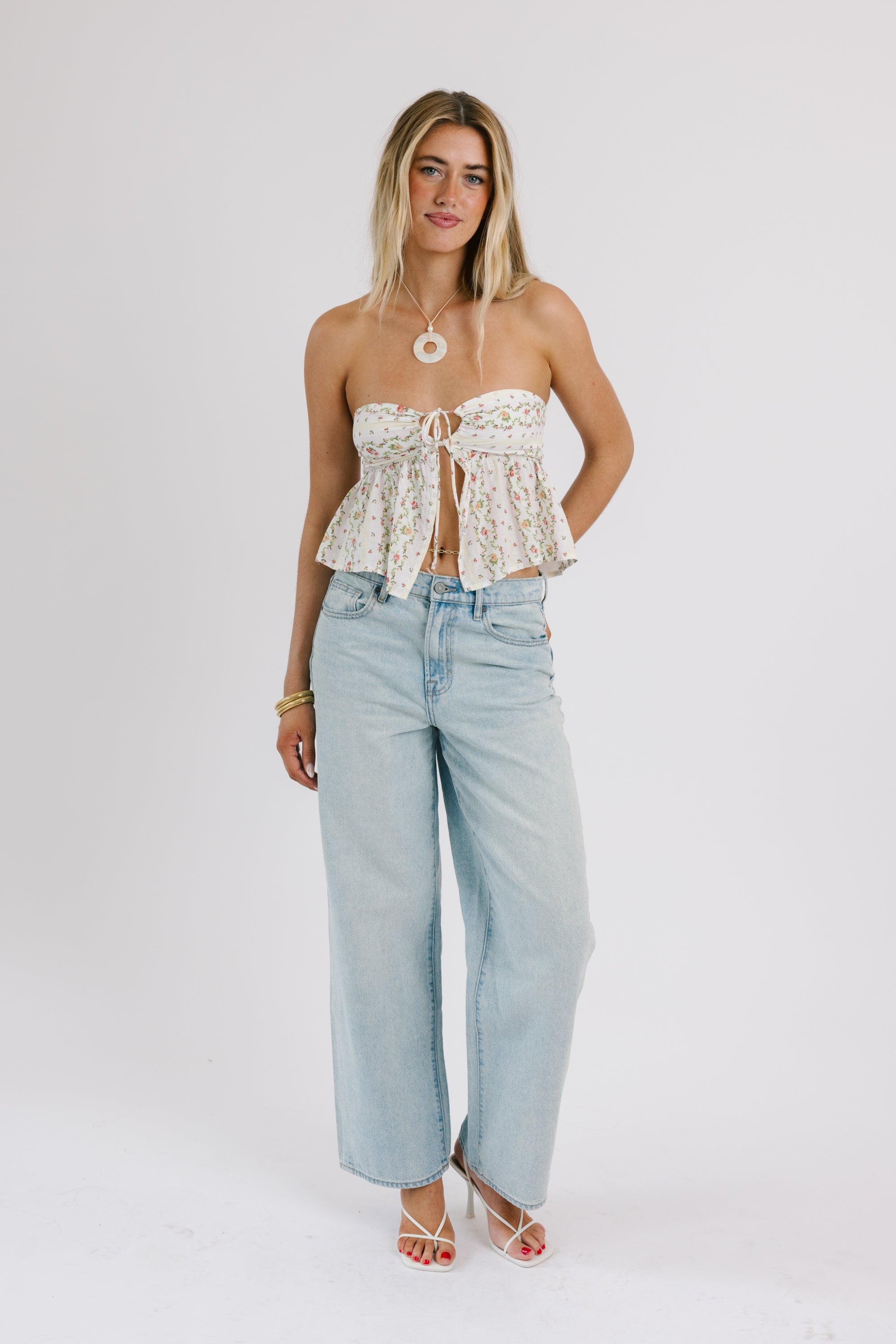 Serena Top in Floral