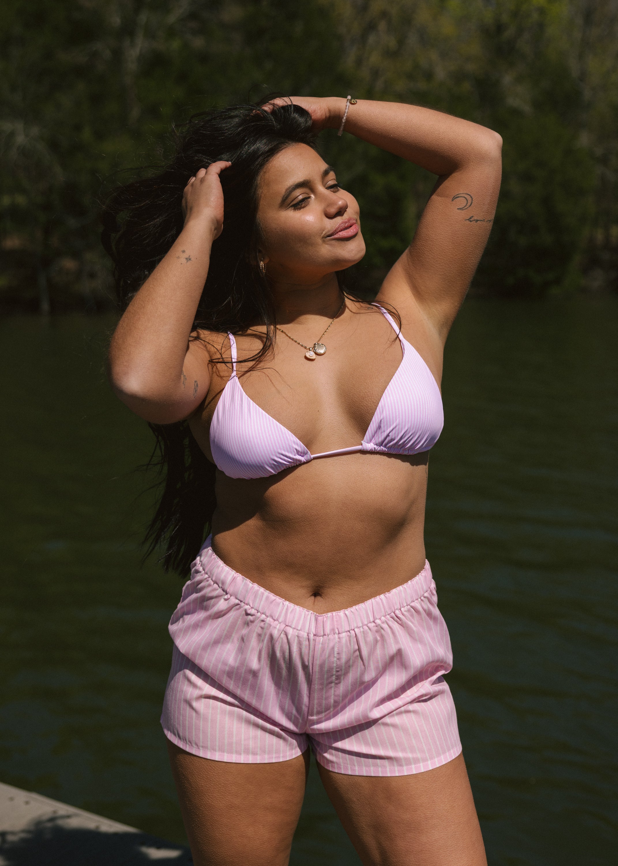 Annie Pink Boxer Short