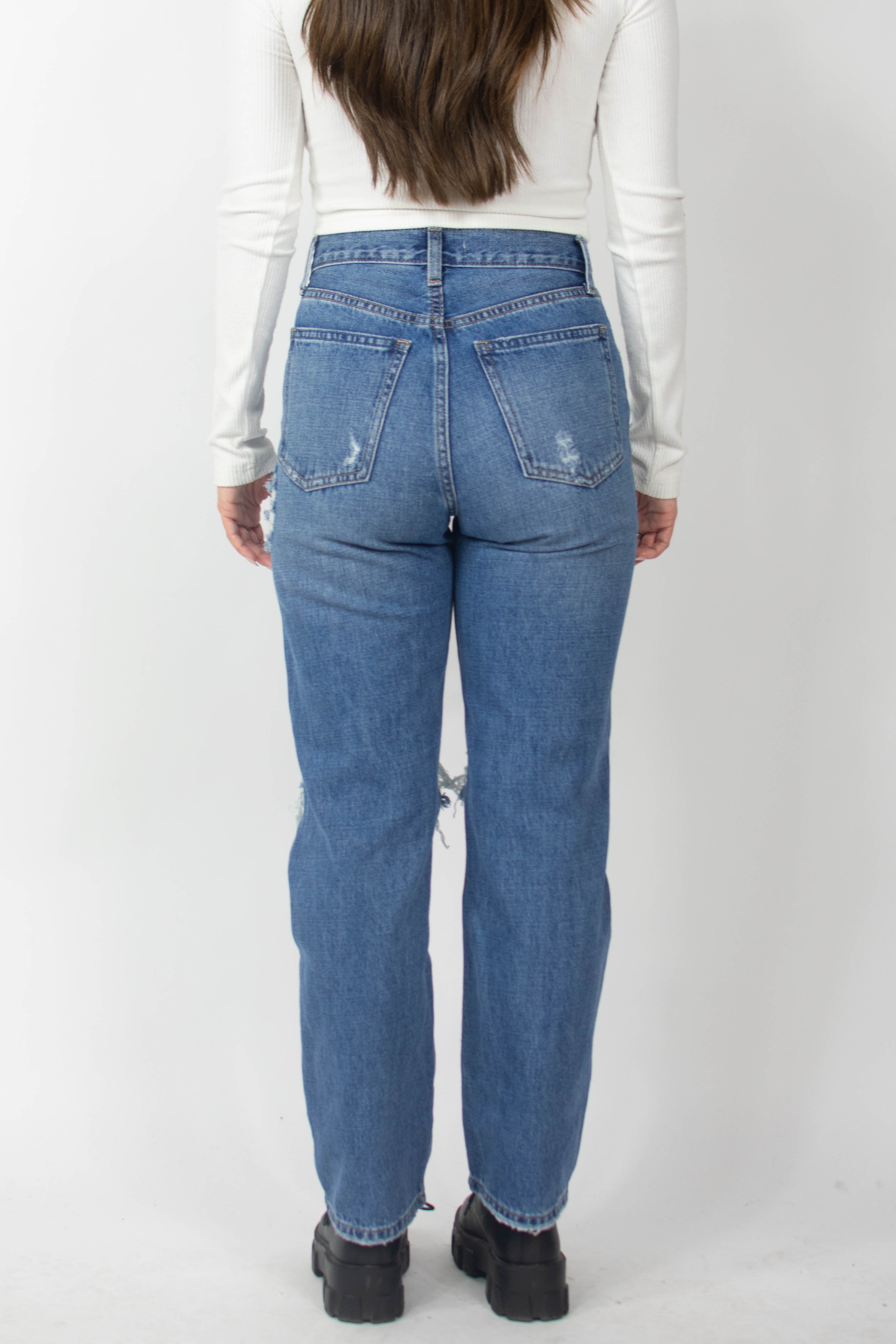 Highland Jeans in Dark Wash