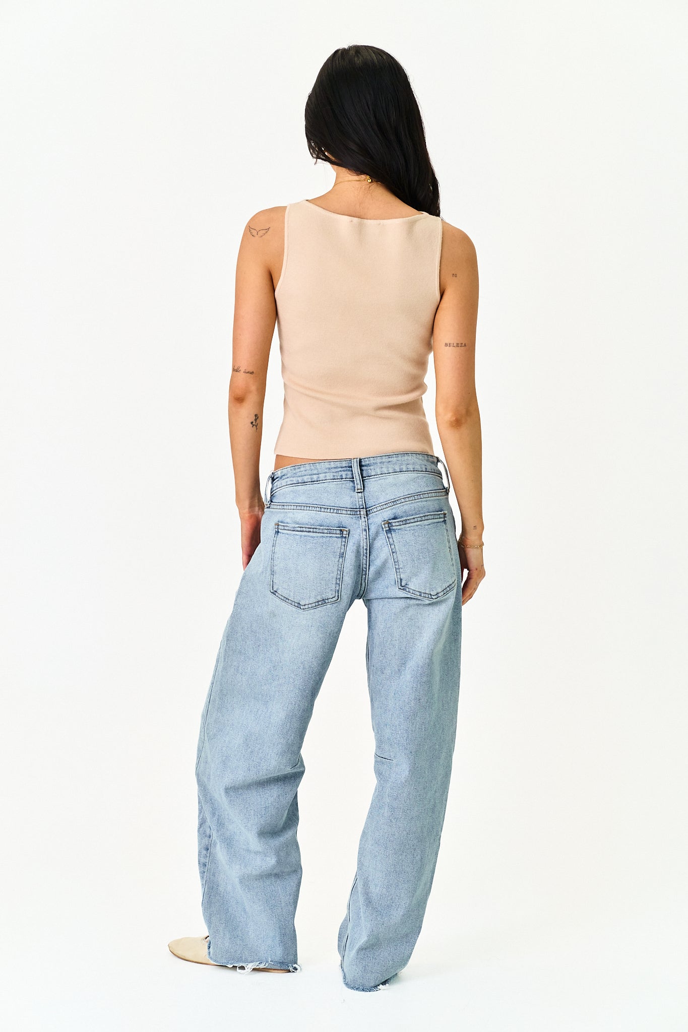 Clarke Tank in Cream