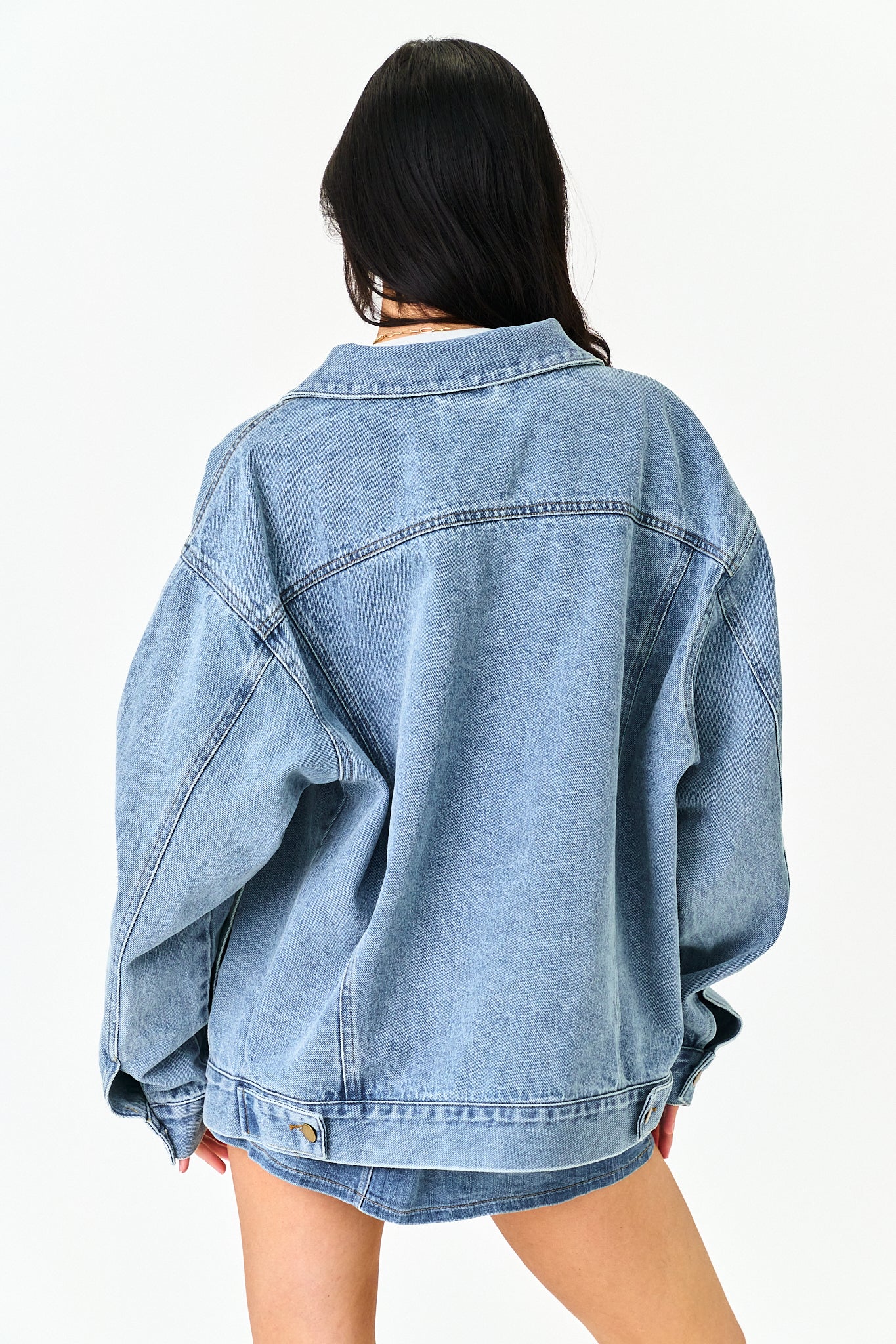 Midtown Oversized Denim Jacket