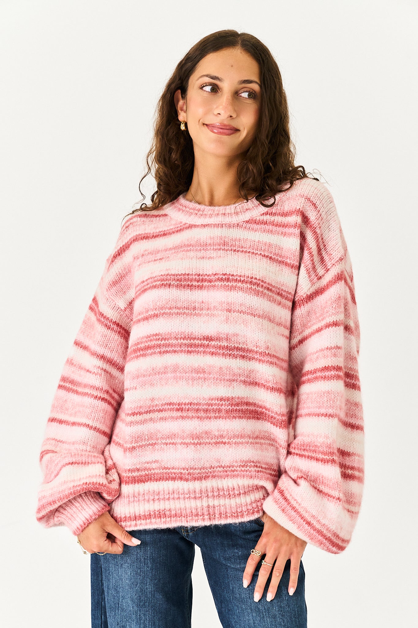 In My Dreams Sweater in Blush
