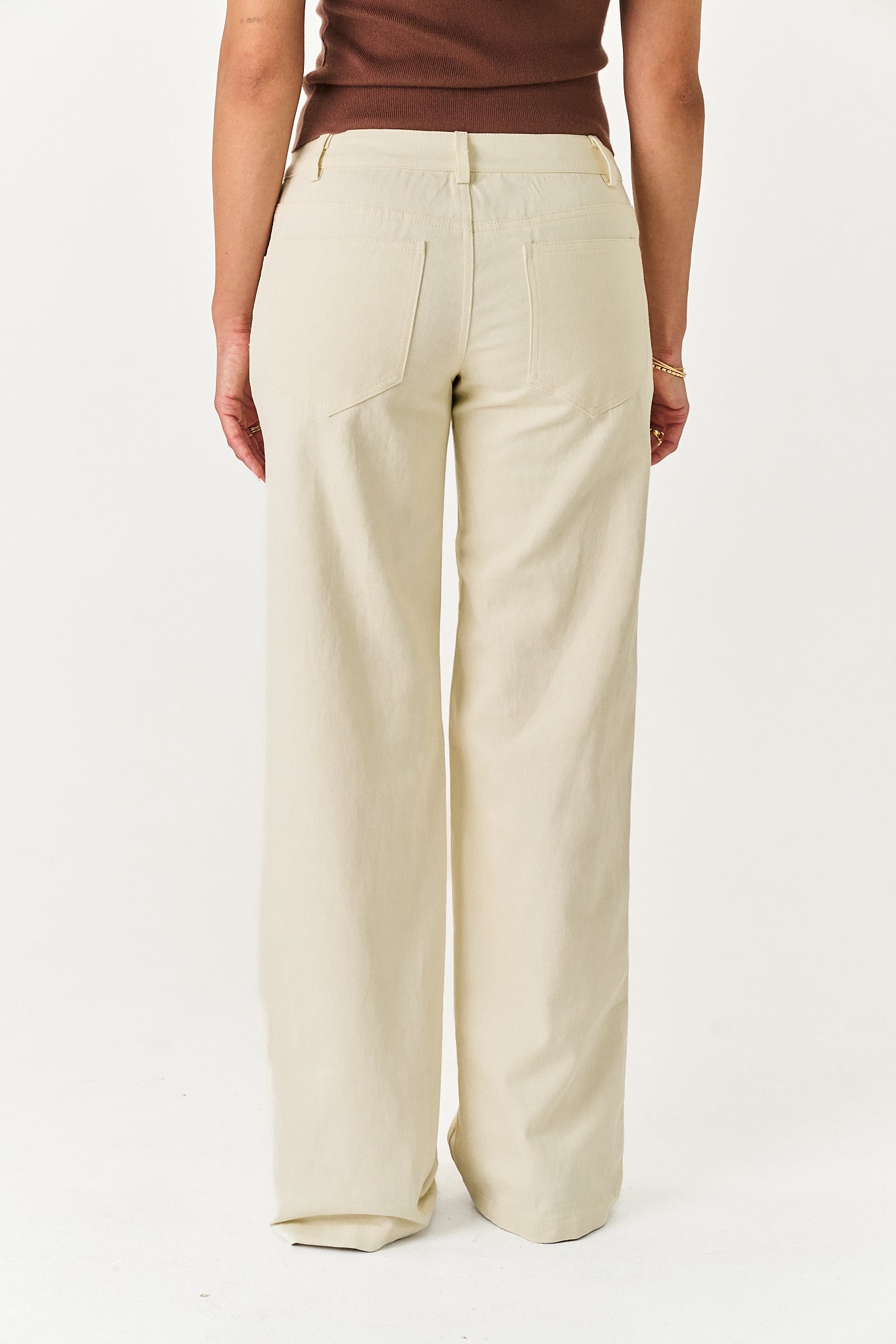 Cassidy Jeans in Cream
