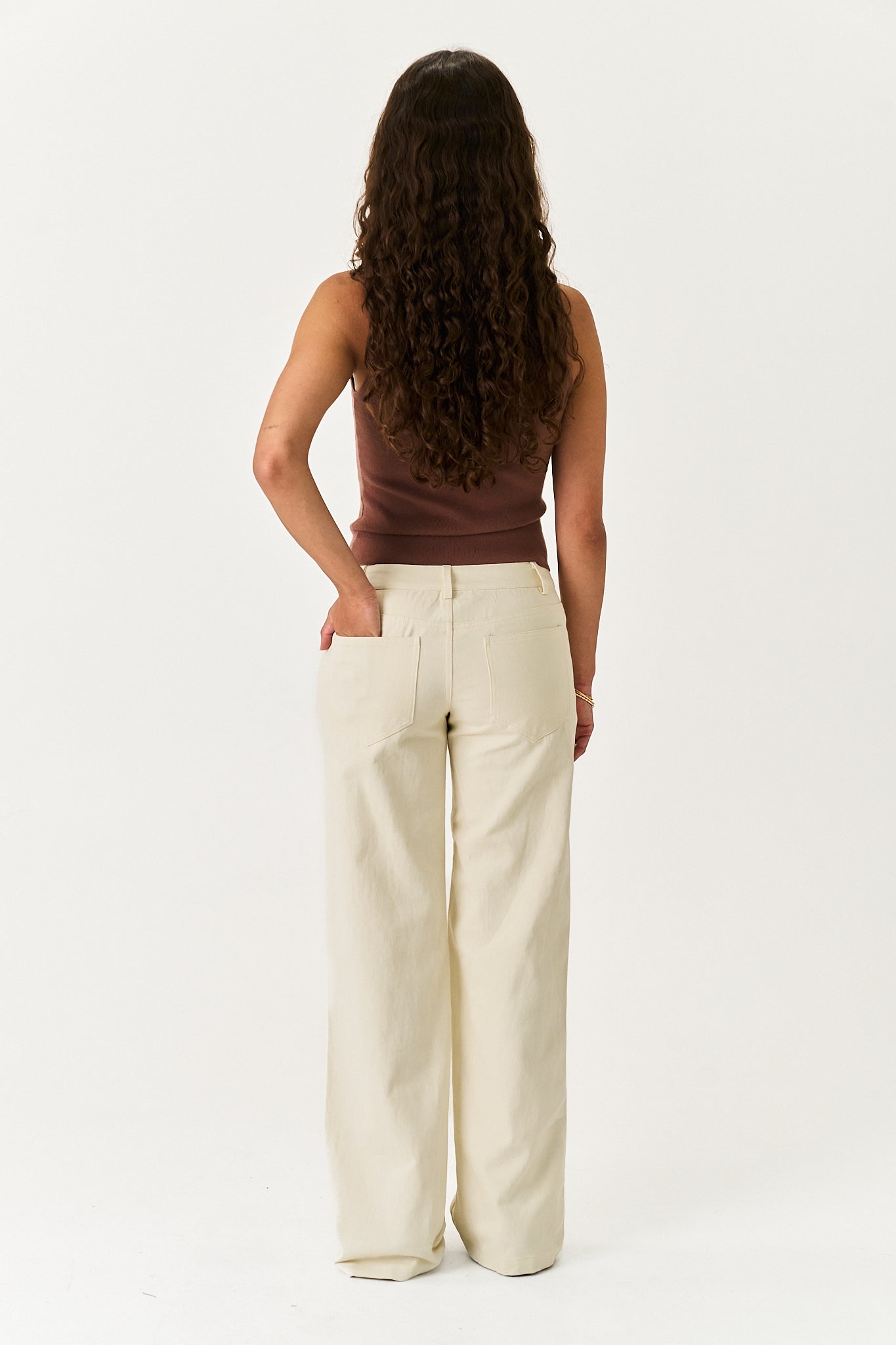 Cassidy Jeans in Cream