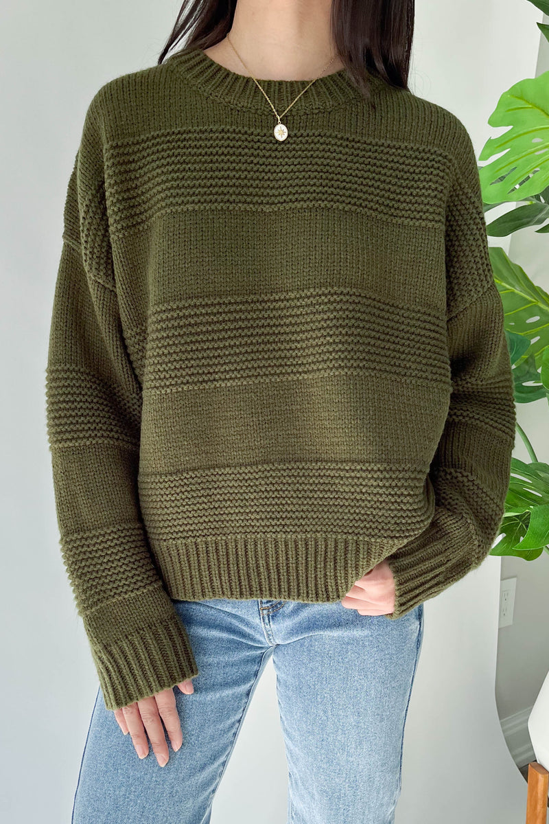 Ainsley Sweater in Olive