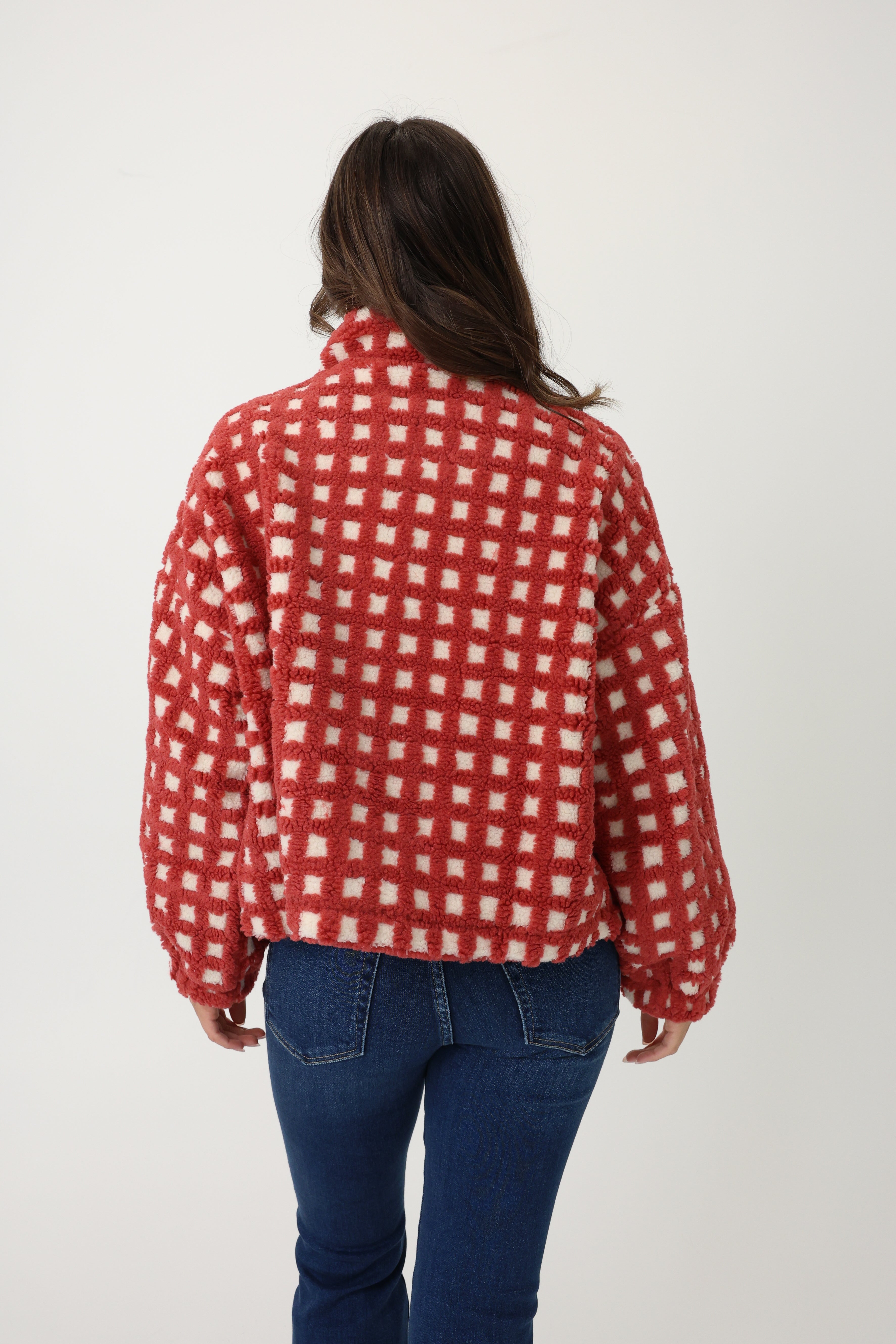 Ivy Jacket in Red