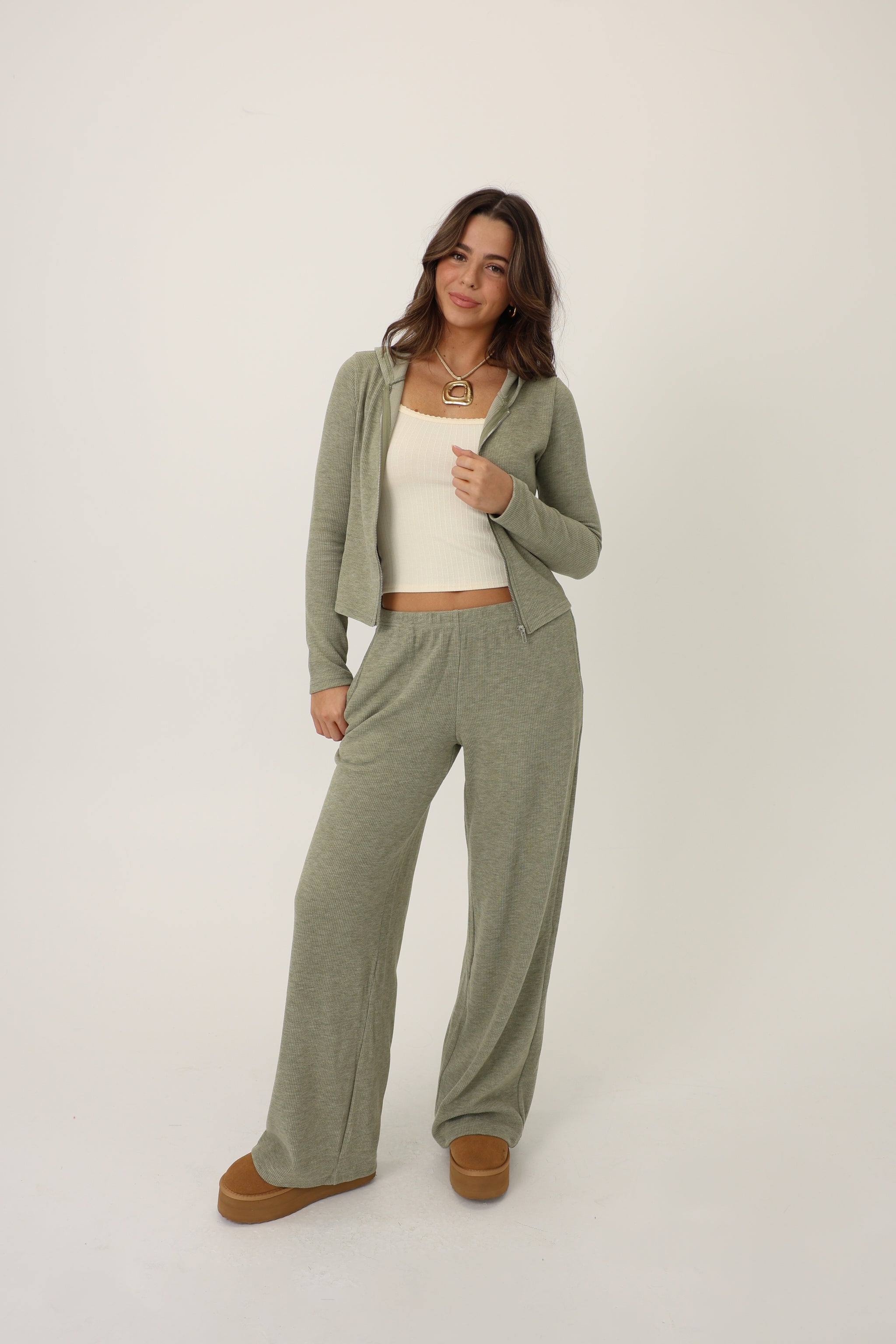 Sunday Morning Pants in Sage