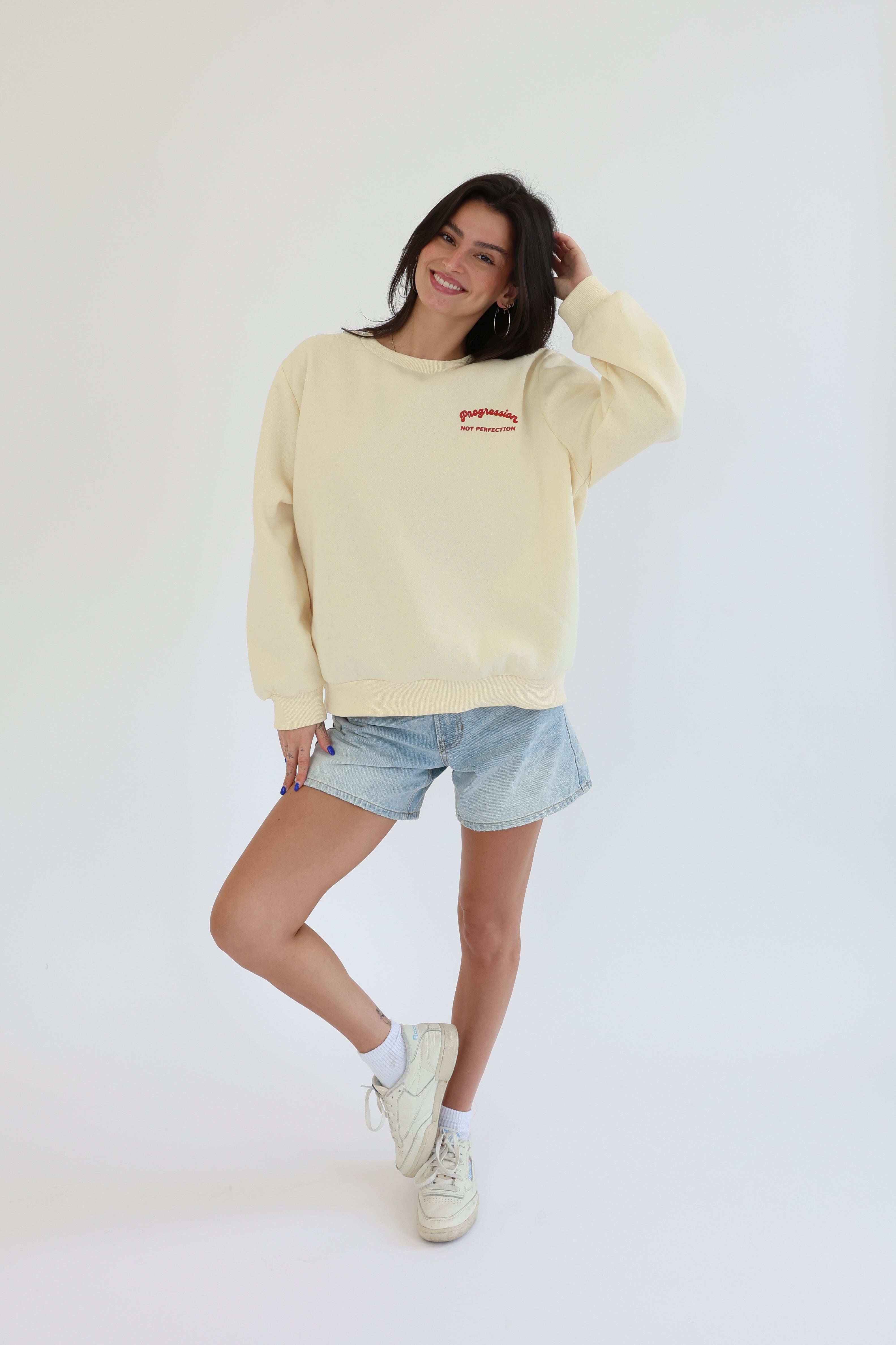 Progression Not Perfection Sweatshirt