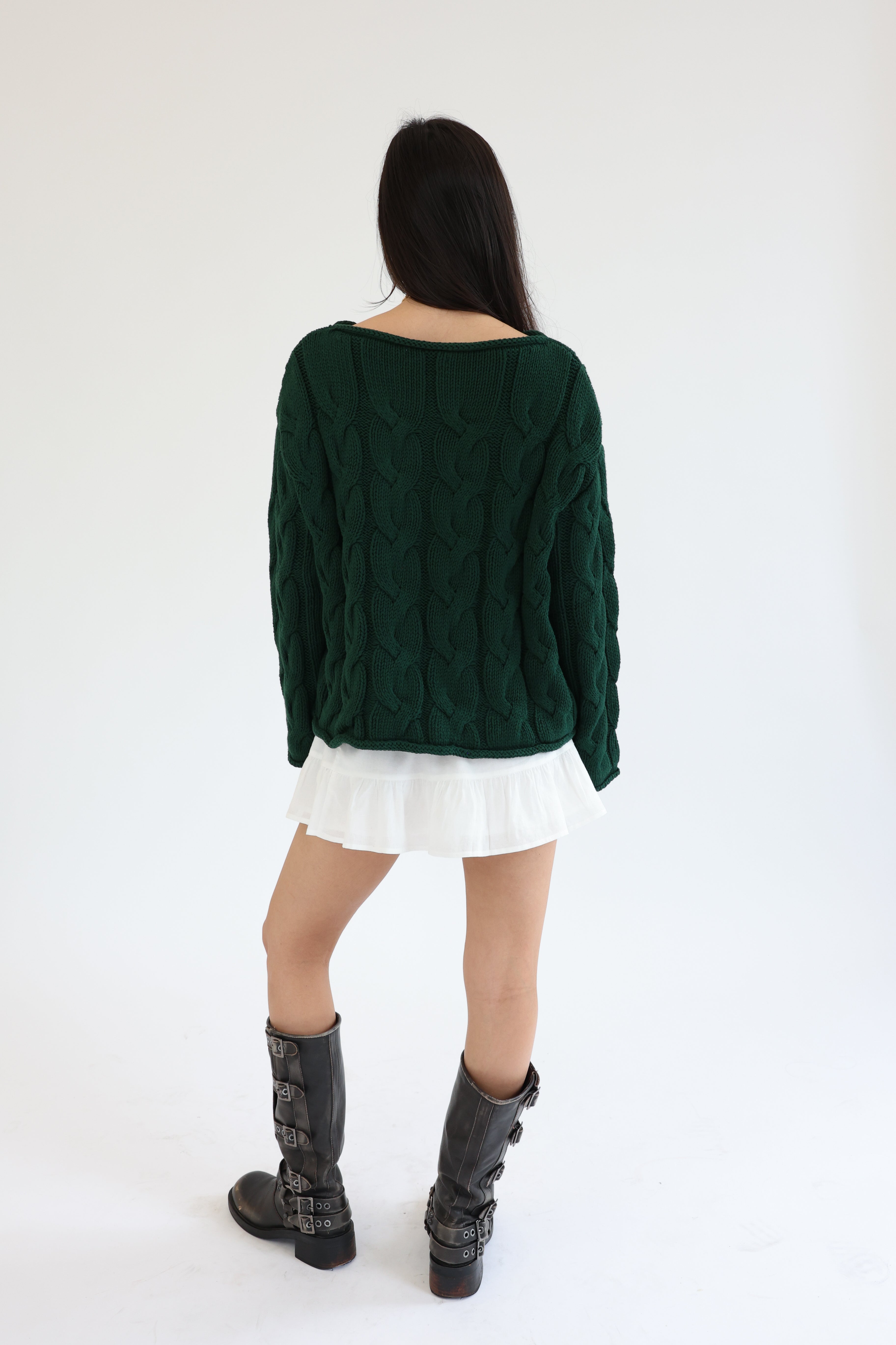 Better Days Sweater in Green