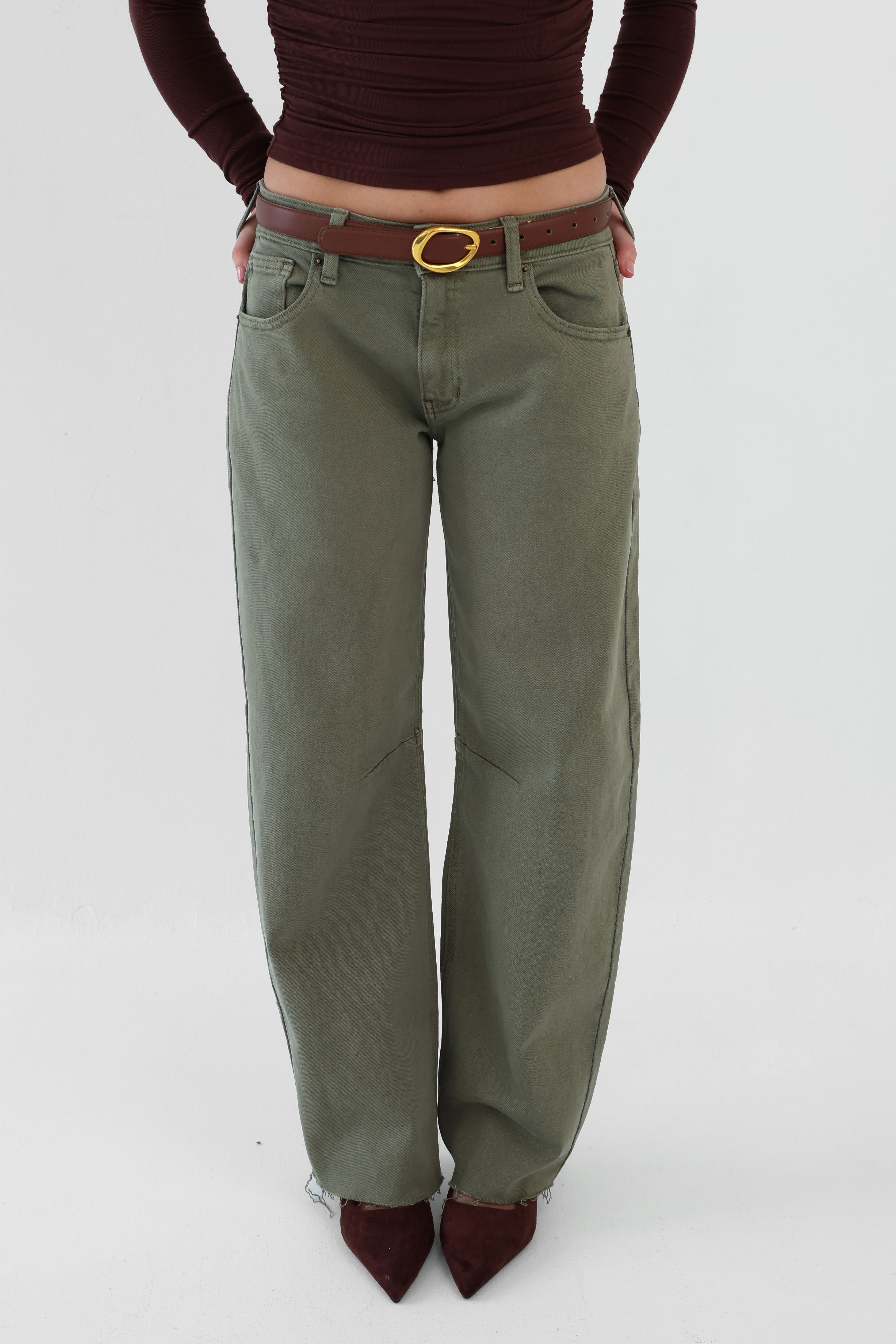 Rae Jeans in Olive