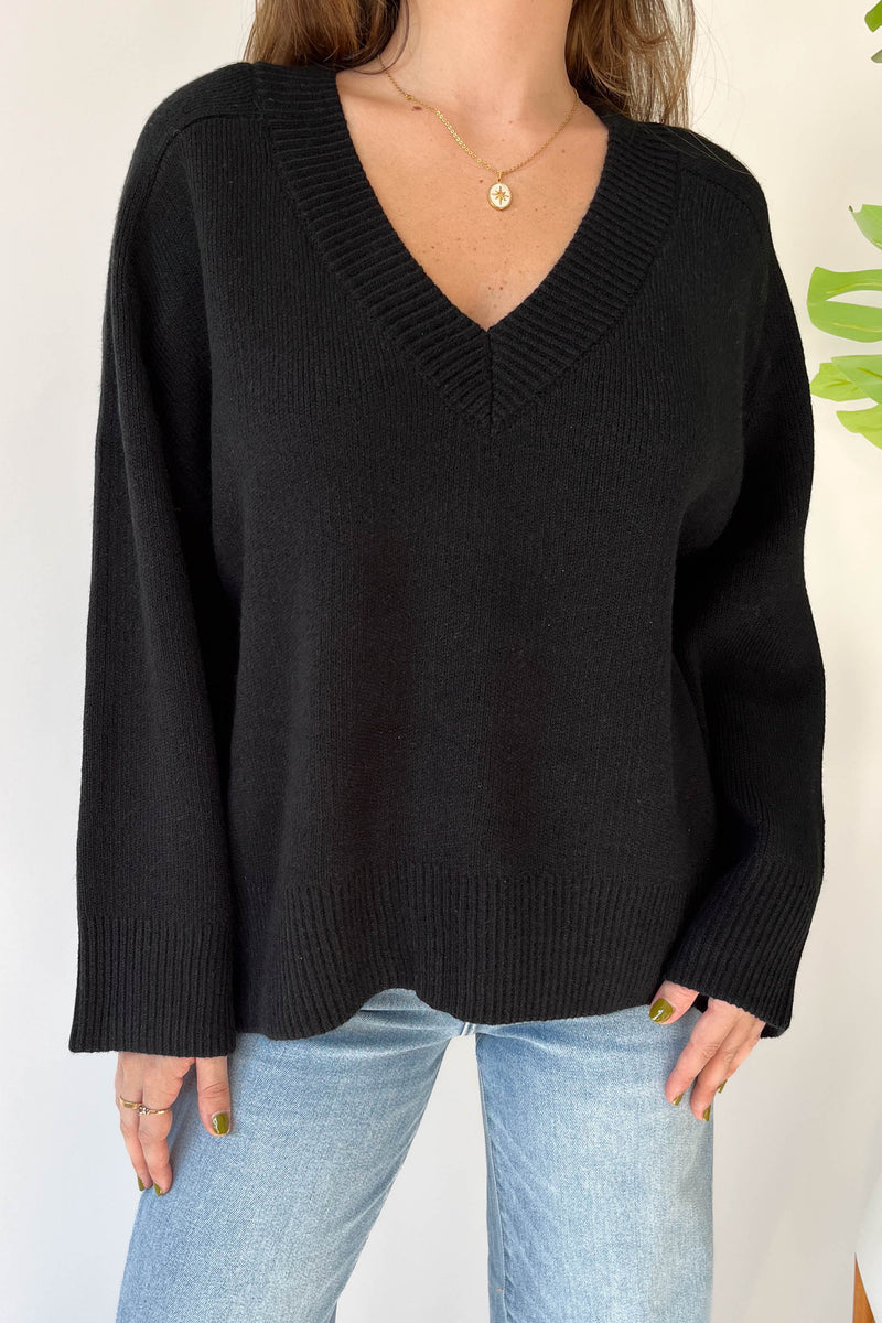 Thoughts of You Sweater in Black