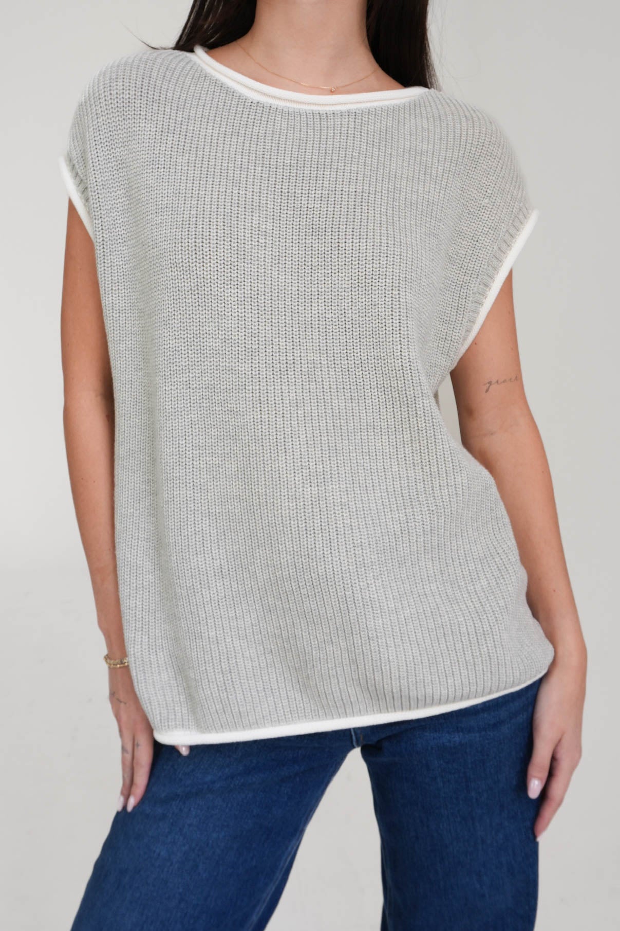 Jessie Top in Grey