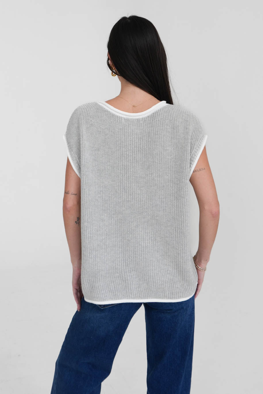 Jessie Top in Grey