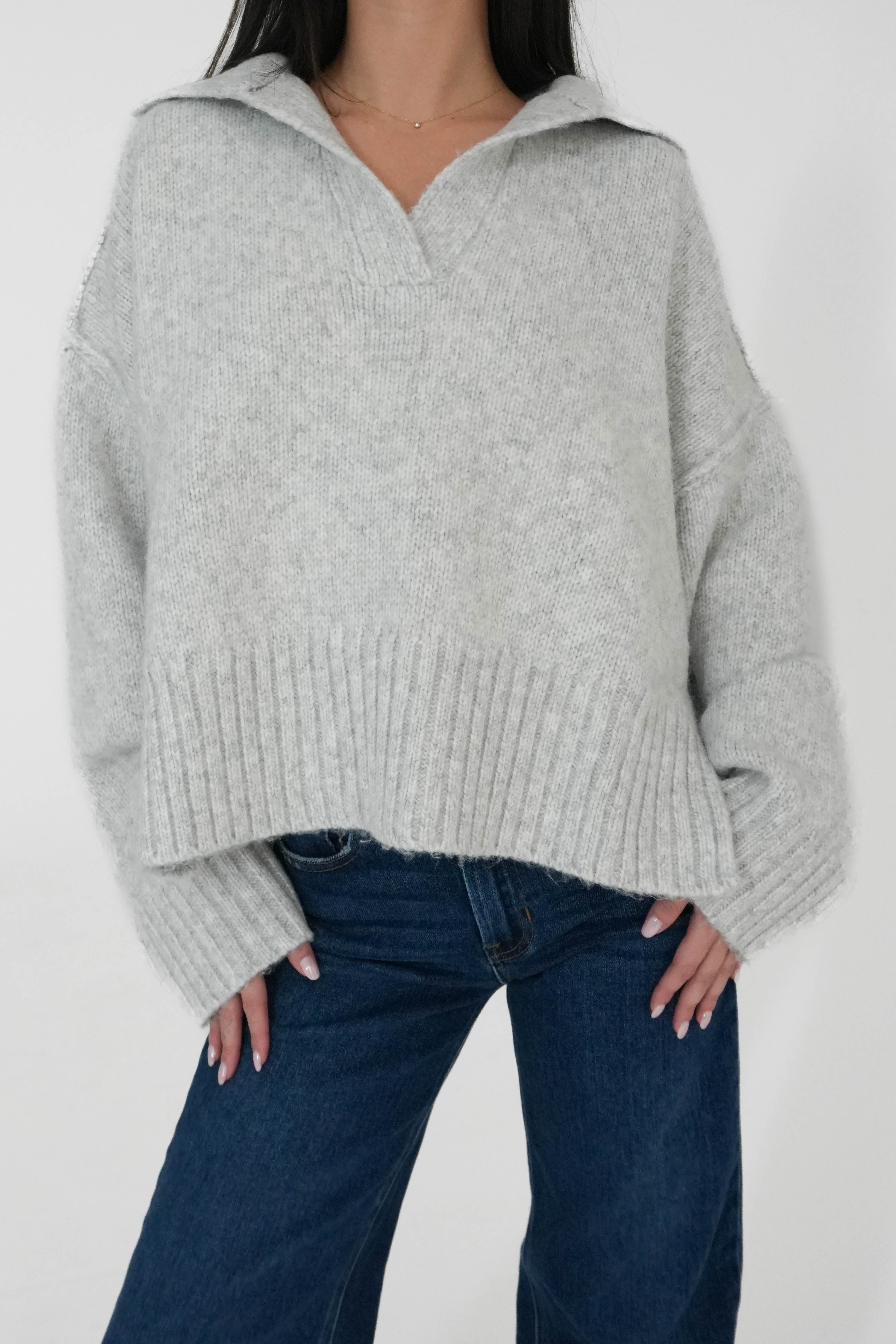 Lizzie Sweater in Grey