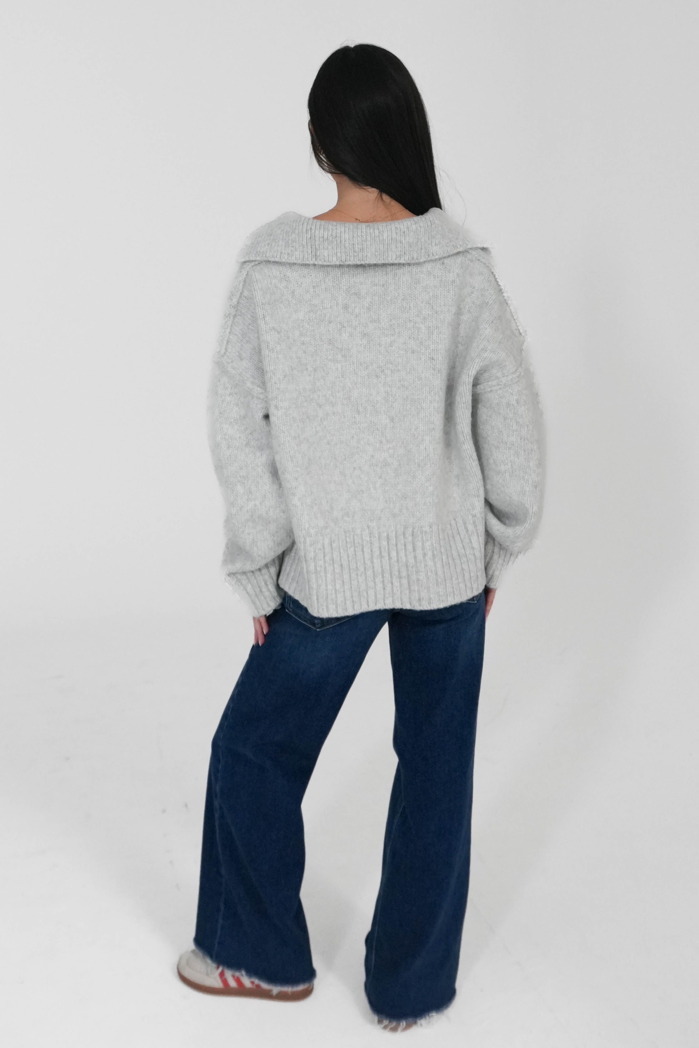 Lizzie Sweater in Grey