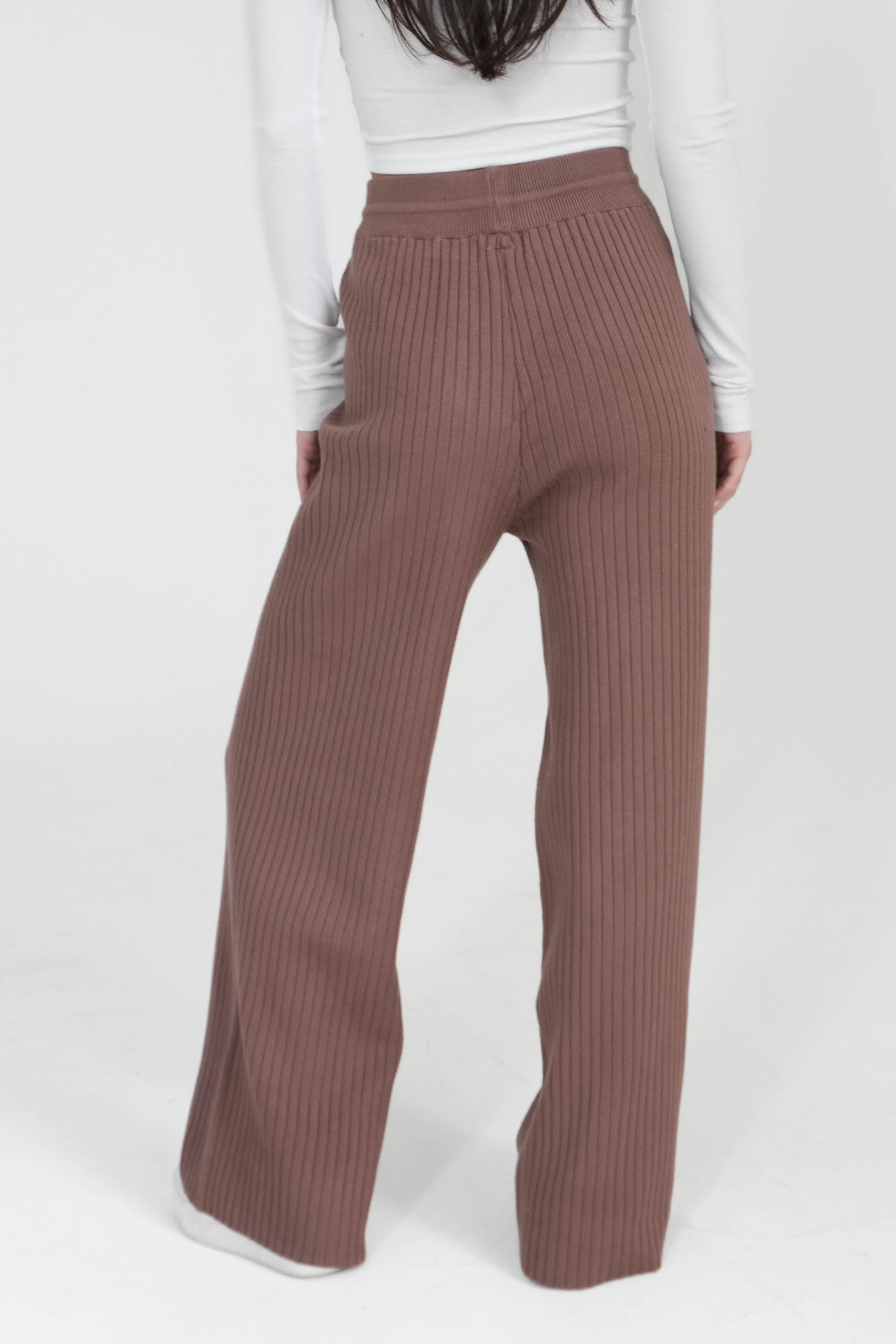 Unwritten Love Knit Pants in Brown