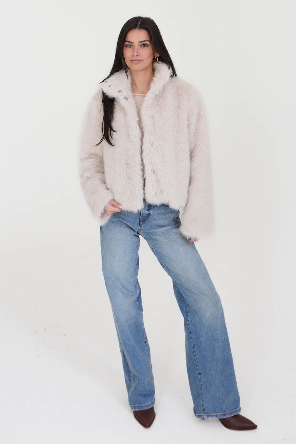 Spice it Up Faux Fur Jacket