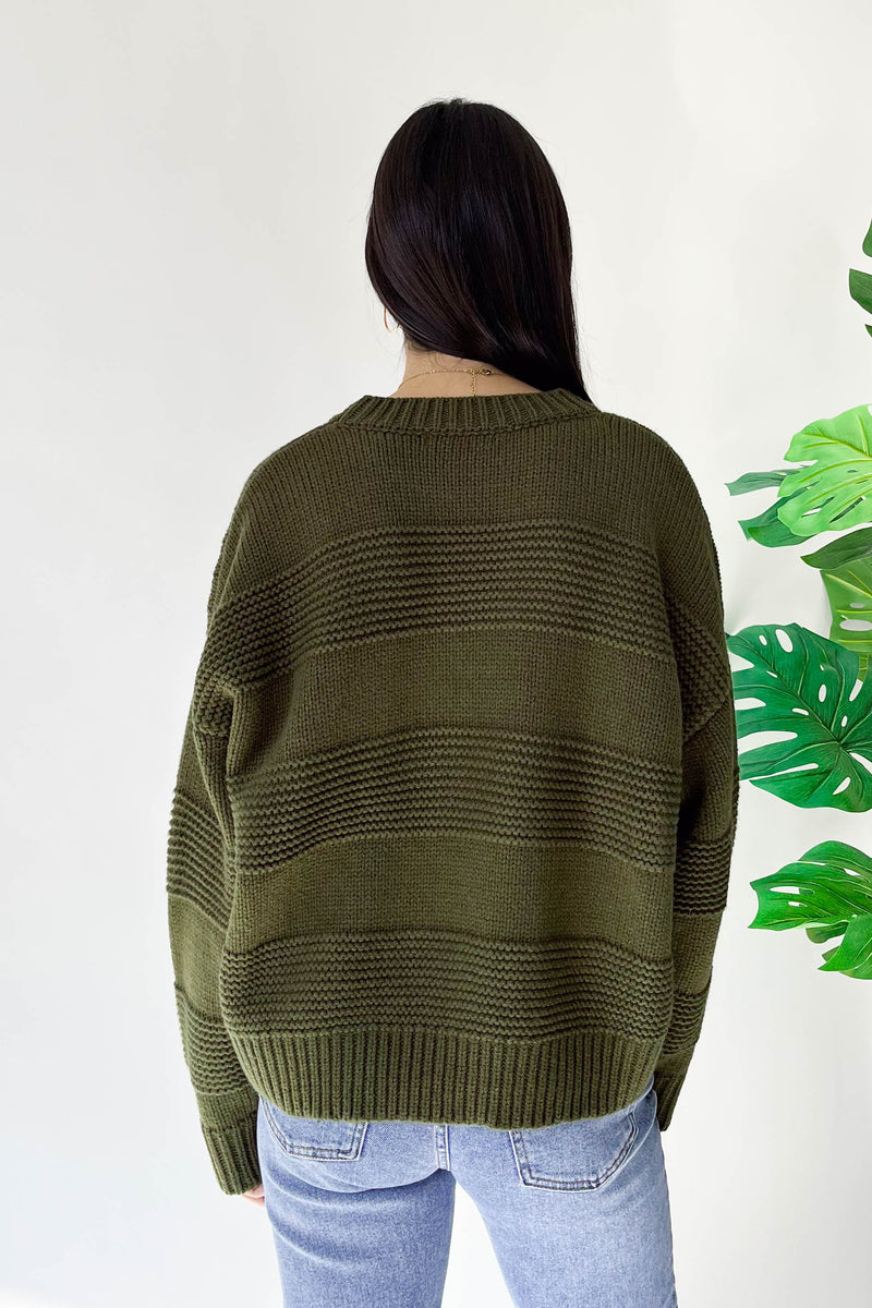 Ainsley Sweater in Olive