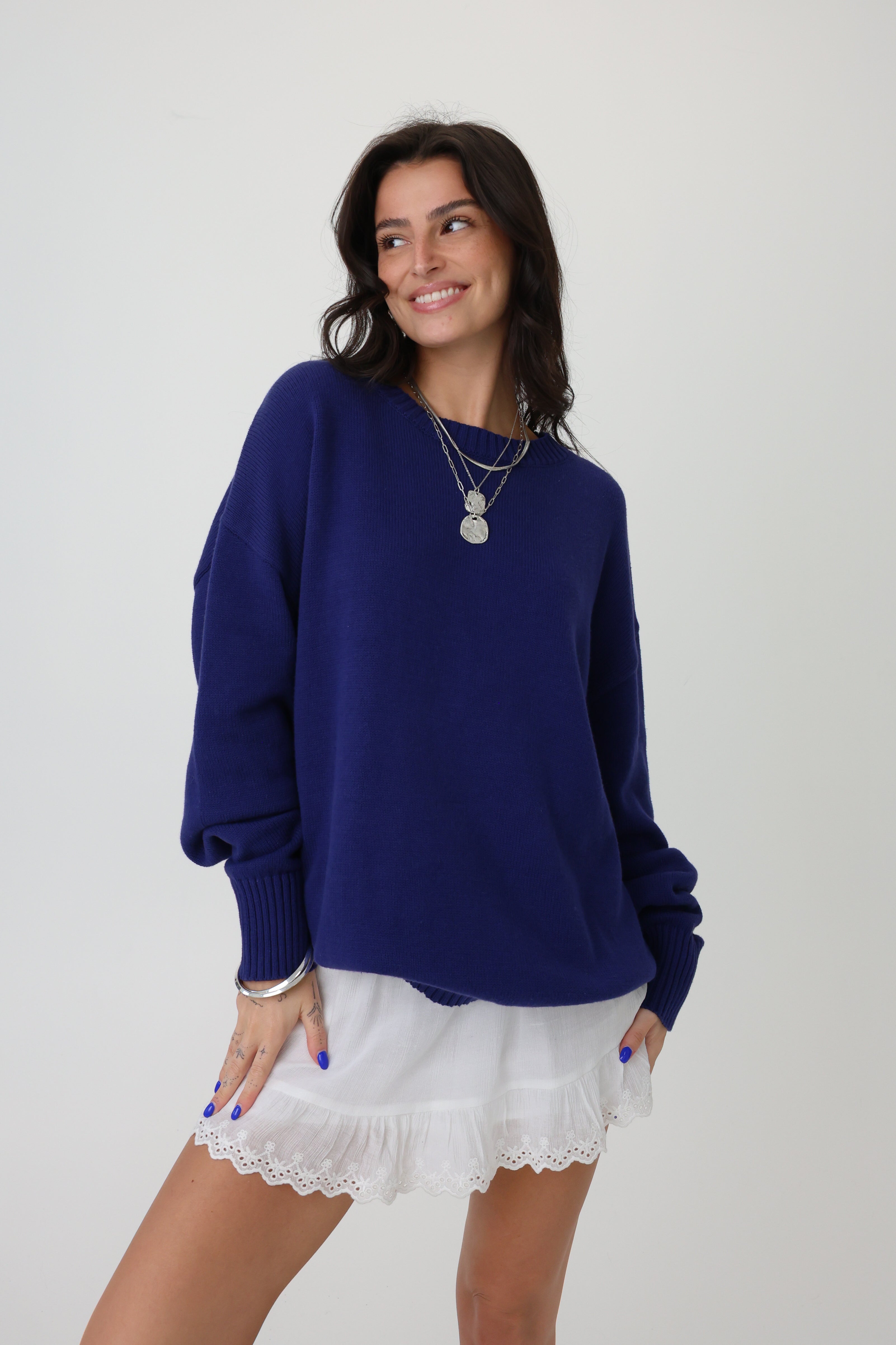 Sunny Sweater in Navy