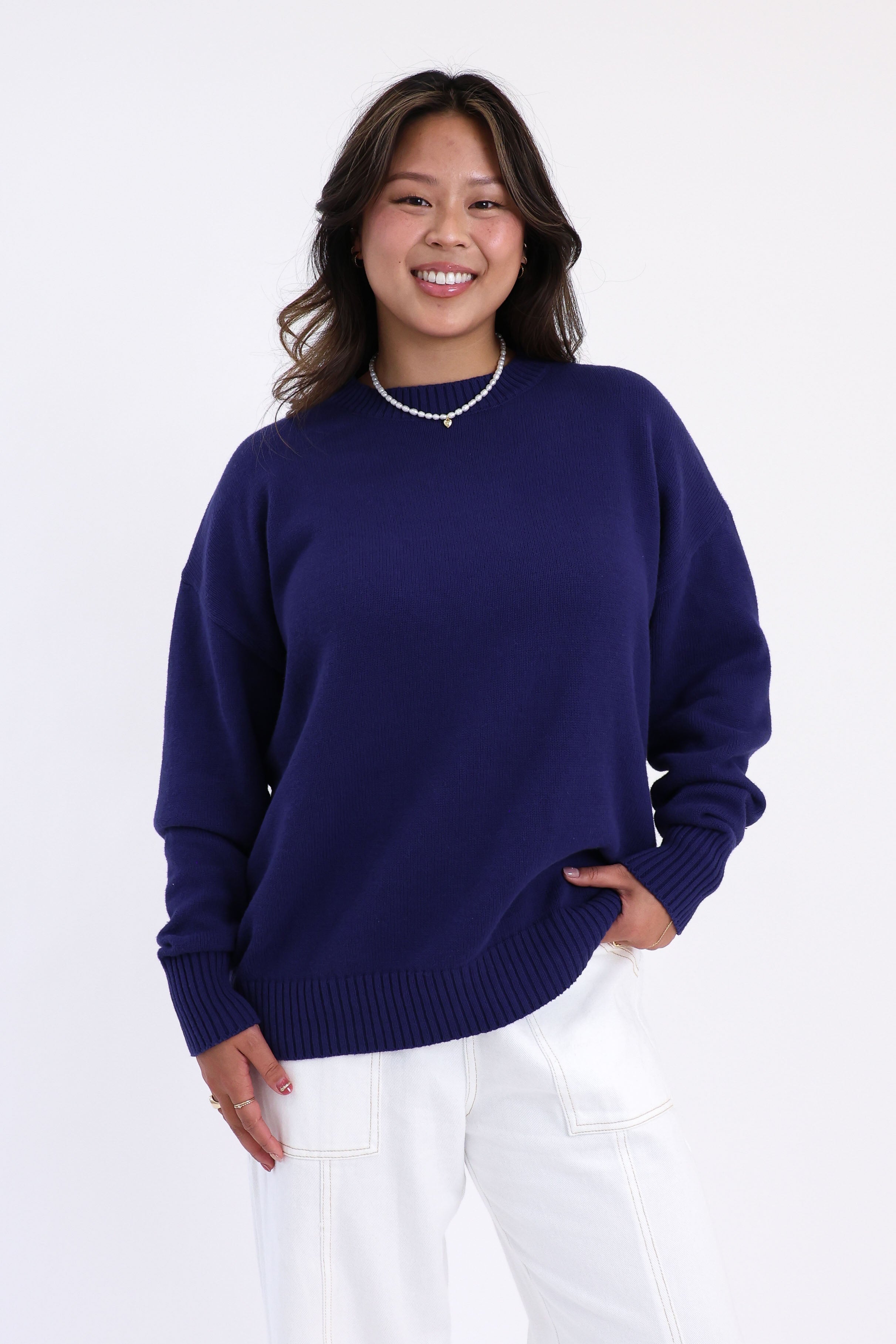 Sunny Sweater in Navy