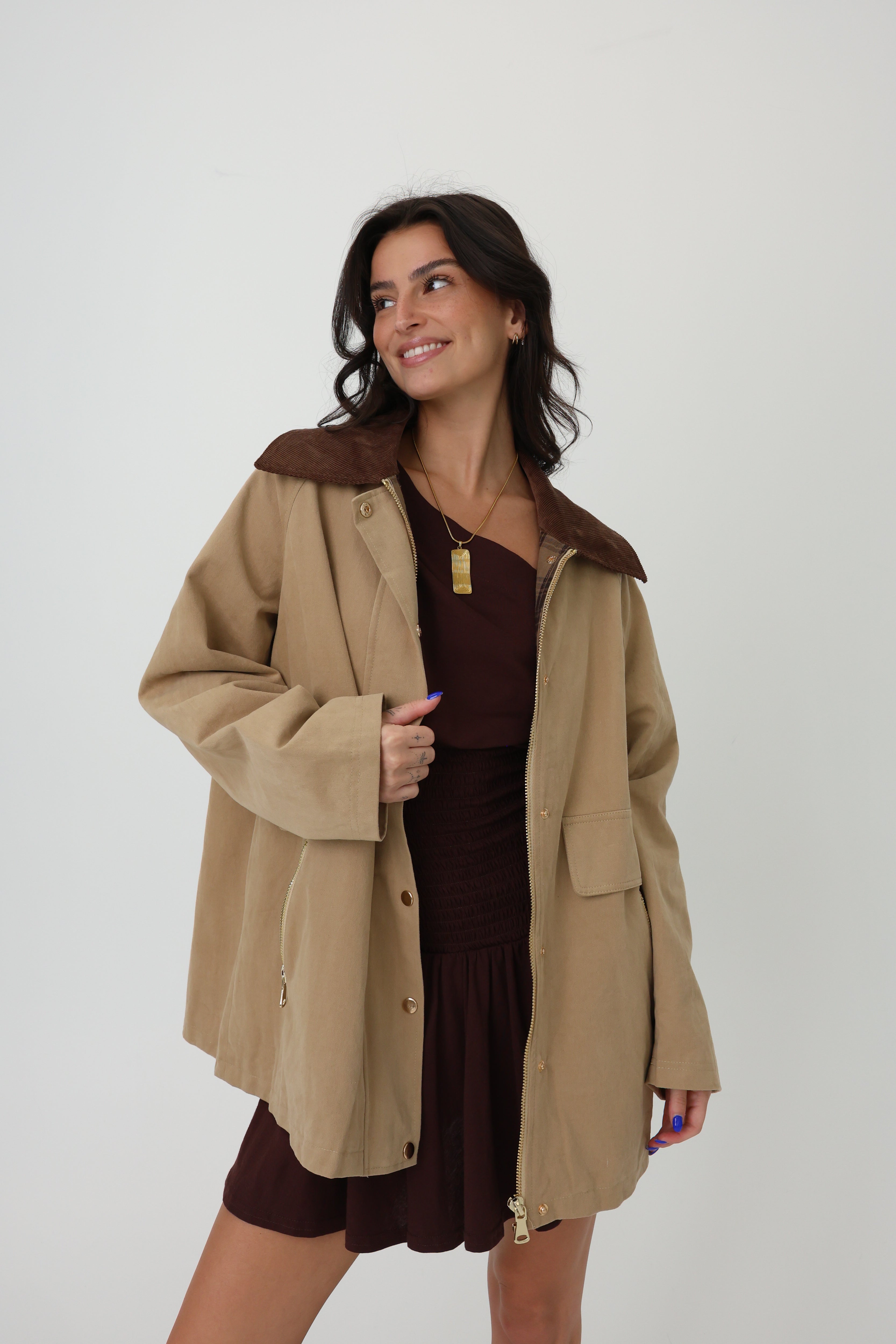 North Shore Jacket in Beige