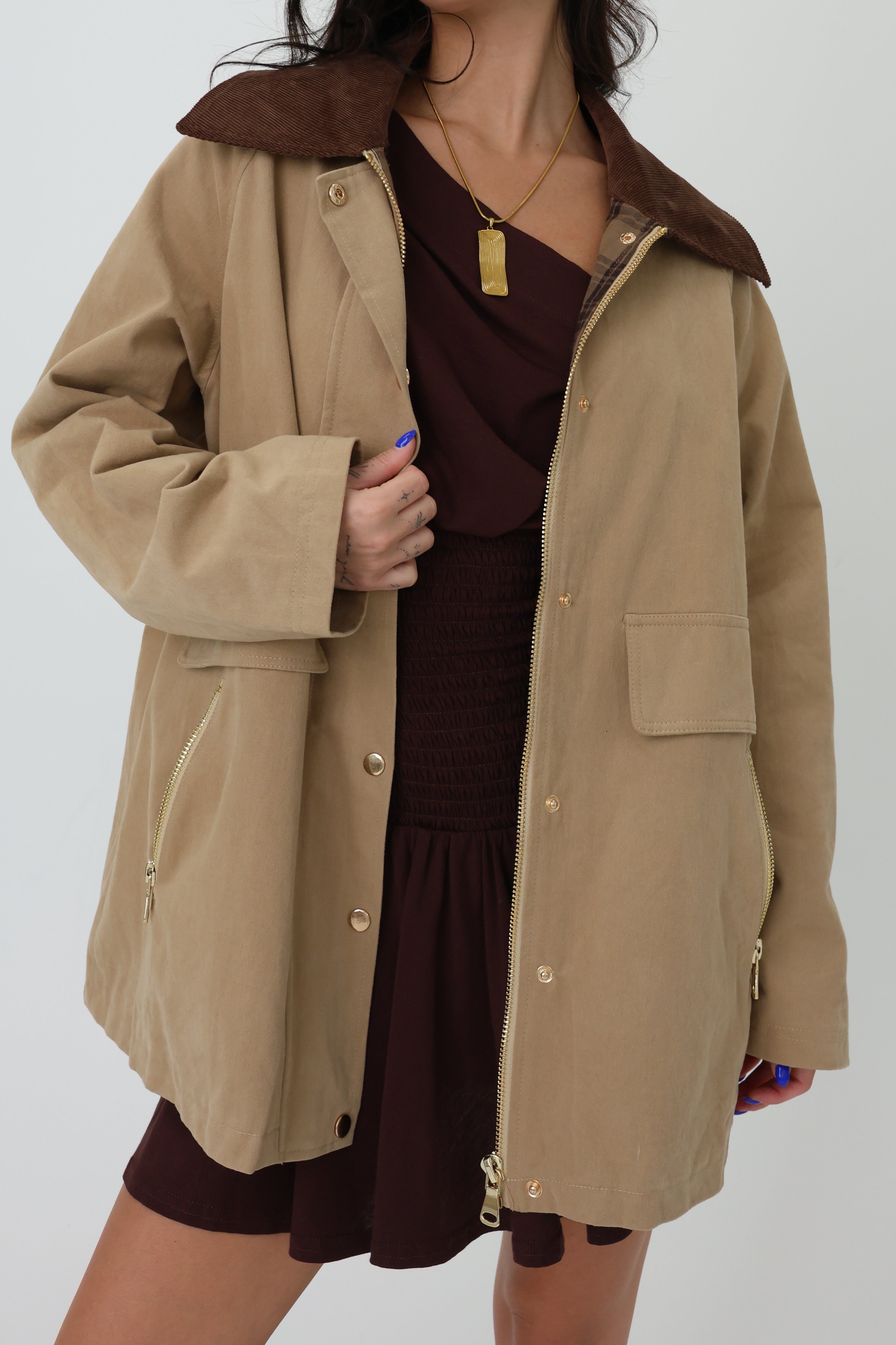 North Shore Jacket in Beige