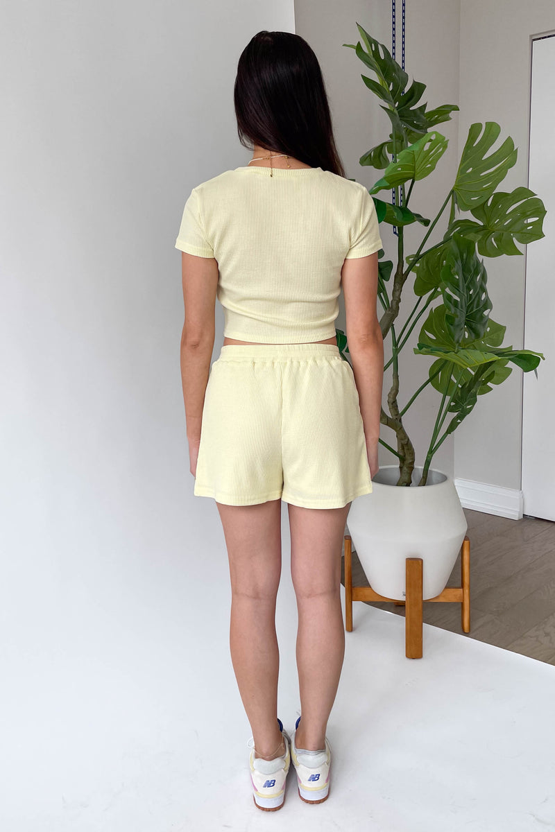 Sophia Shorts in Yellow