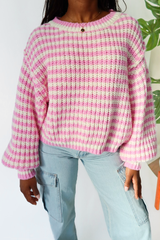 Manhattan Sweater in Pink