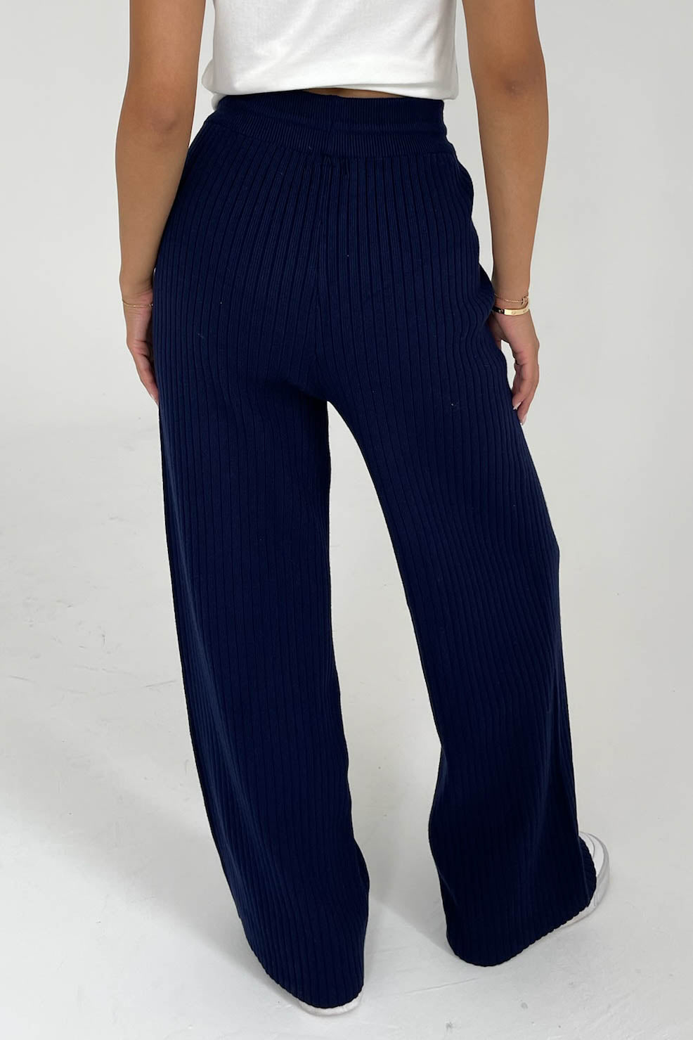 Unwritten Love Knit Pants in Navy