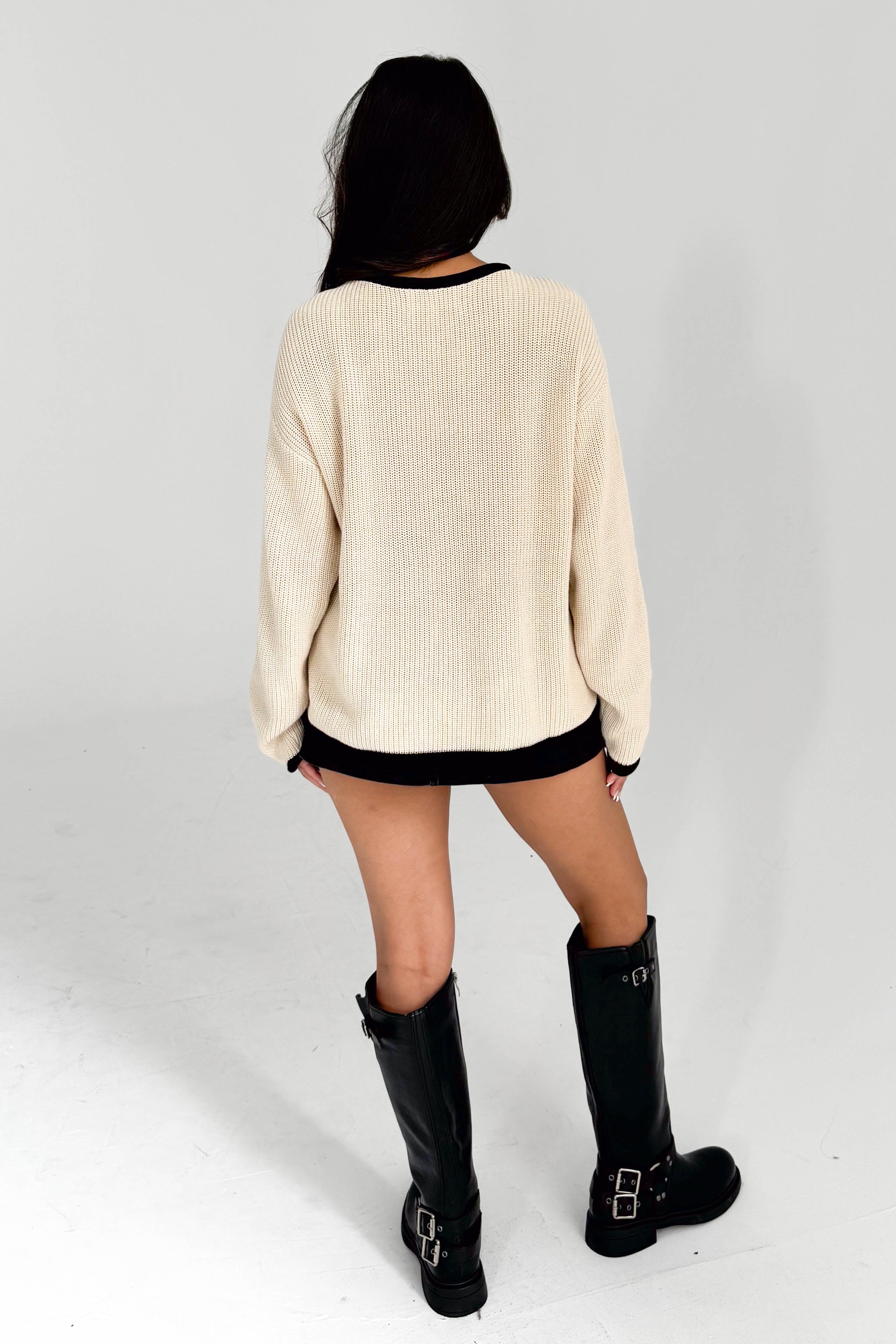 Fran Sweater in Oatmeal